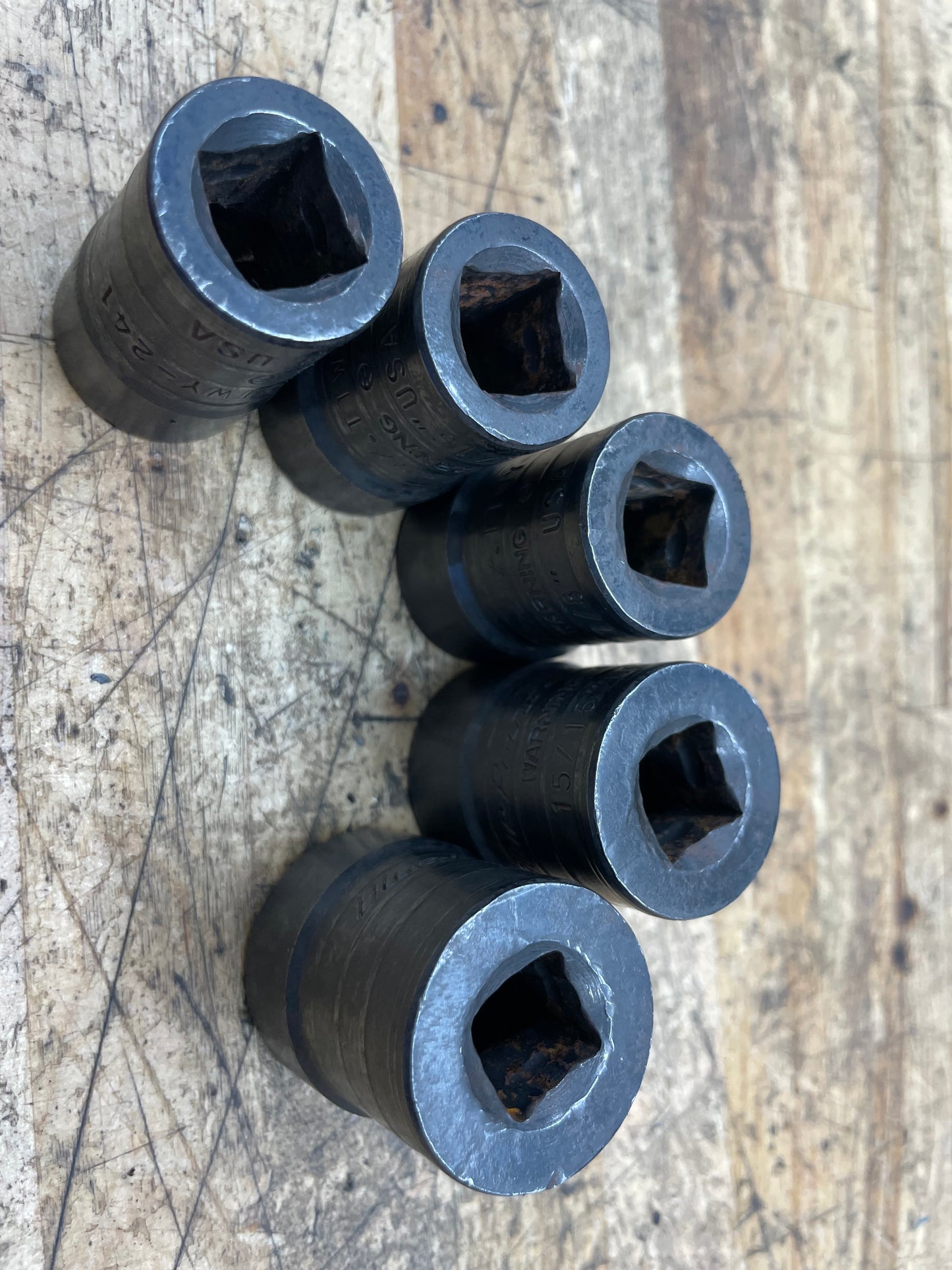 Blue Point Rounded Nut/Bolt Extractor Set Twist Socket 5pc USA