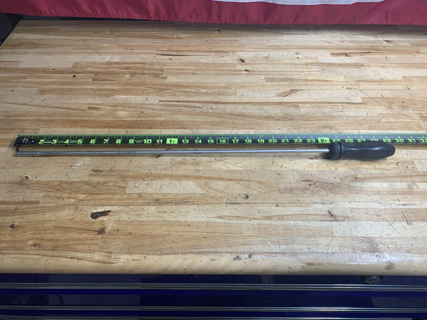 Snap On ratcheting screwdriver 24" RARE   SSDMR24