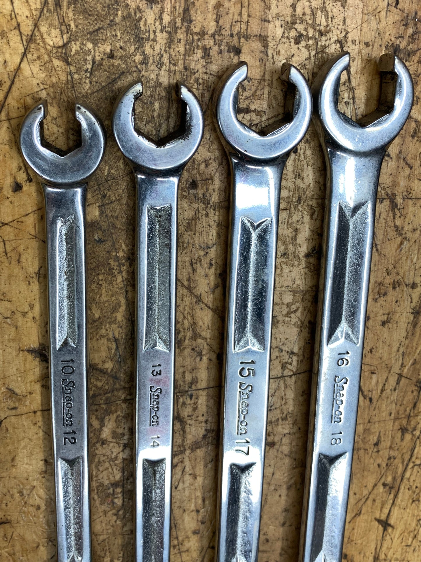 Snap On Metric Flare Wrench Set 4pc USA