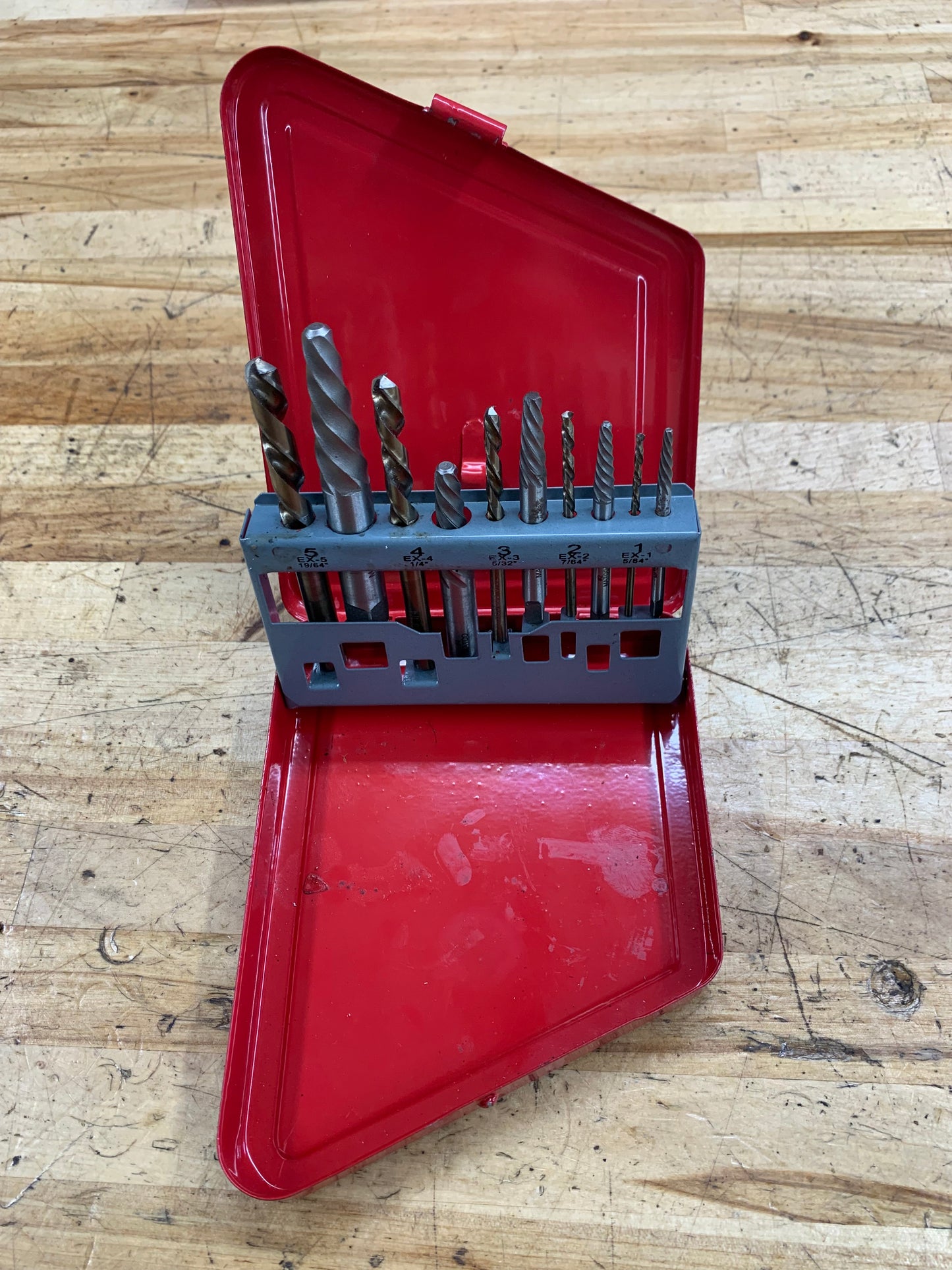 Matco Broken Bolt Extractor Set LIKE NEW DEK10A