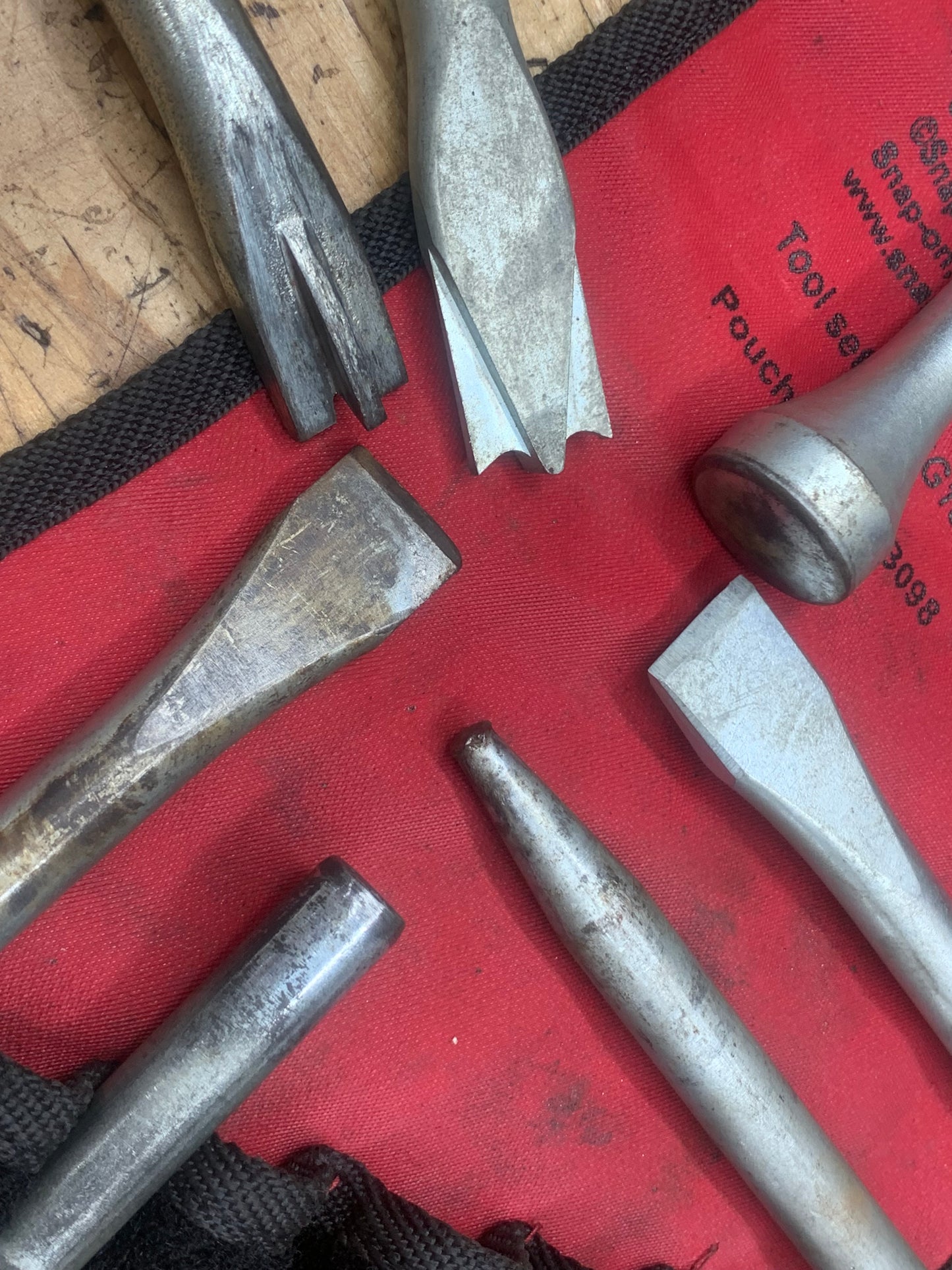 Snap On 6pc+1 Air Hammer Bit Set PHG1066BK