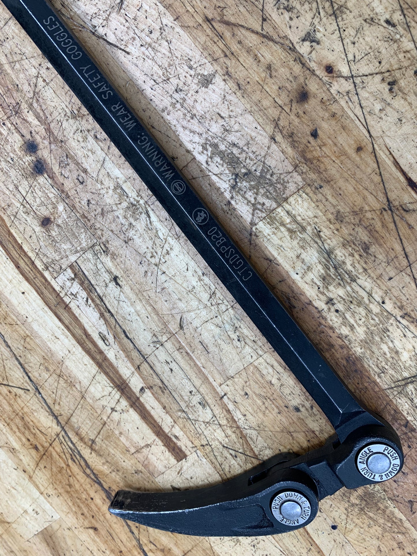 Cornwell Indexable Ladyfoot Prybar CTGDSPB20