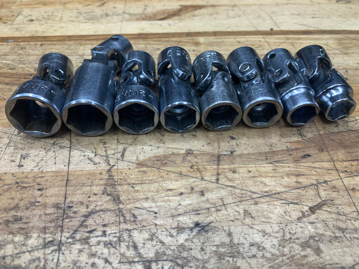 Mac* 3/8" Metric Swivel Universal Socket Set 8pc USA