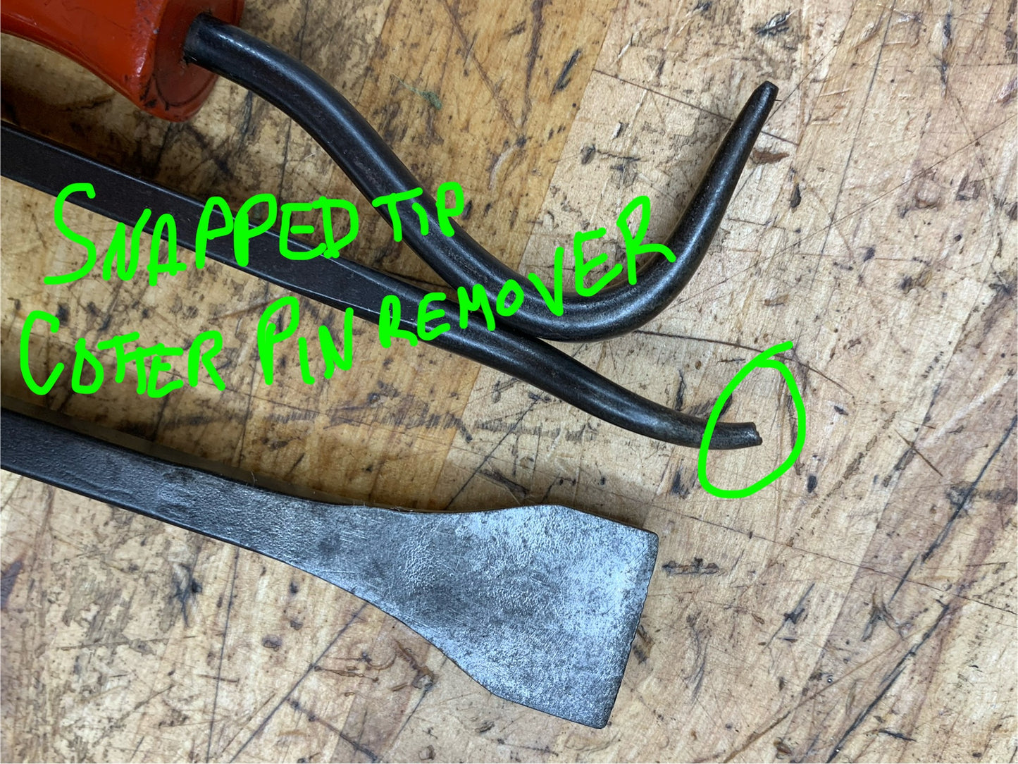 Mac Tools 3pc Bundle: Gasket Scraper, Cotter Pin Puller, Radiator Hose Pick USA