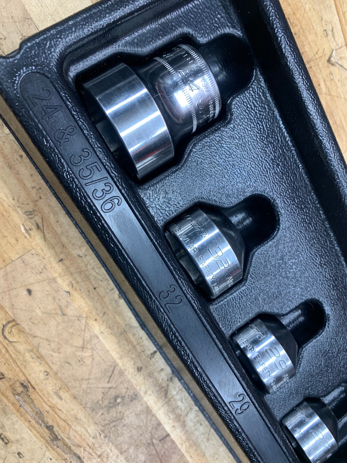 Snap On Oil Filter Socket Tray Set OFSKIT