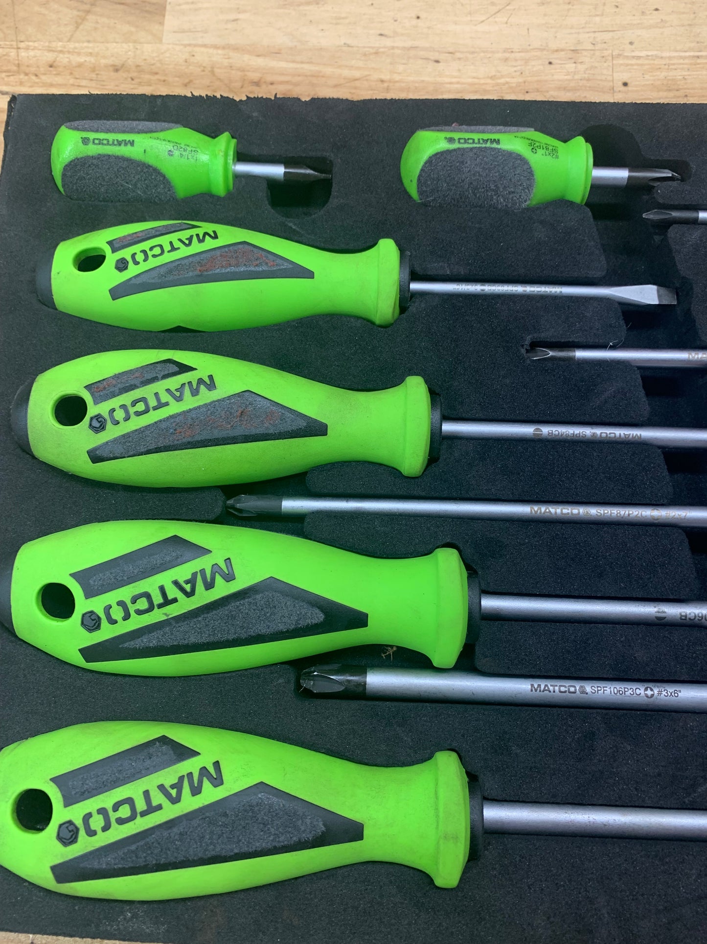 Matco 10pc screwdriver set SSPCB10C