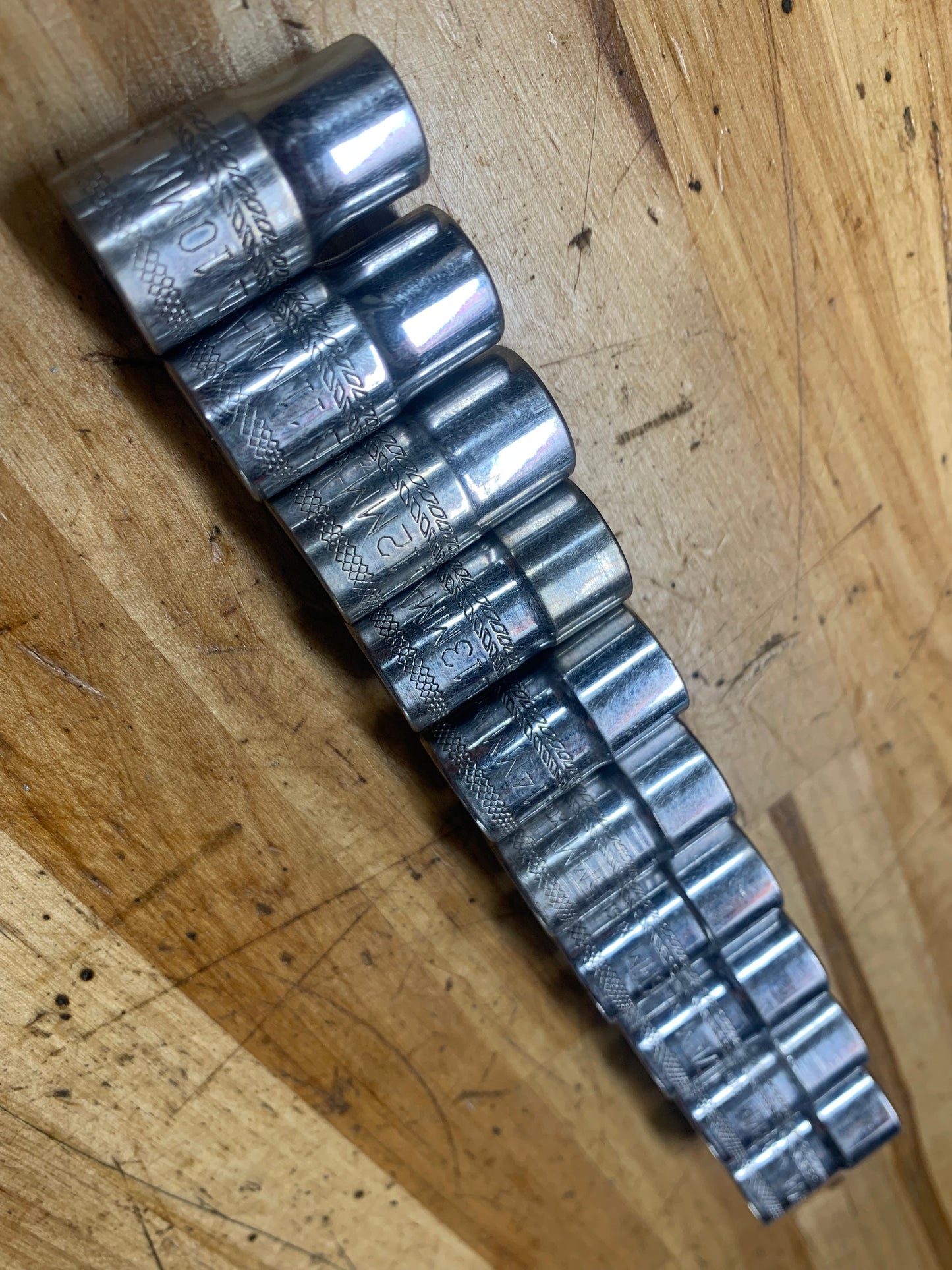 Mac Tools 3/8 Metric Shallow Socket Set 10pc  6pt