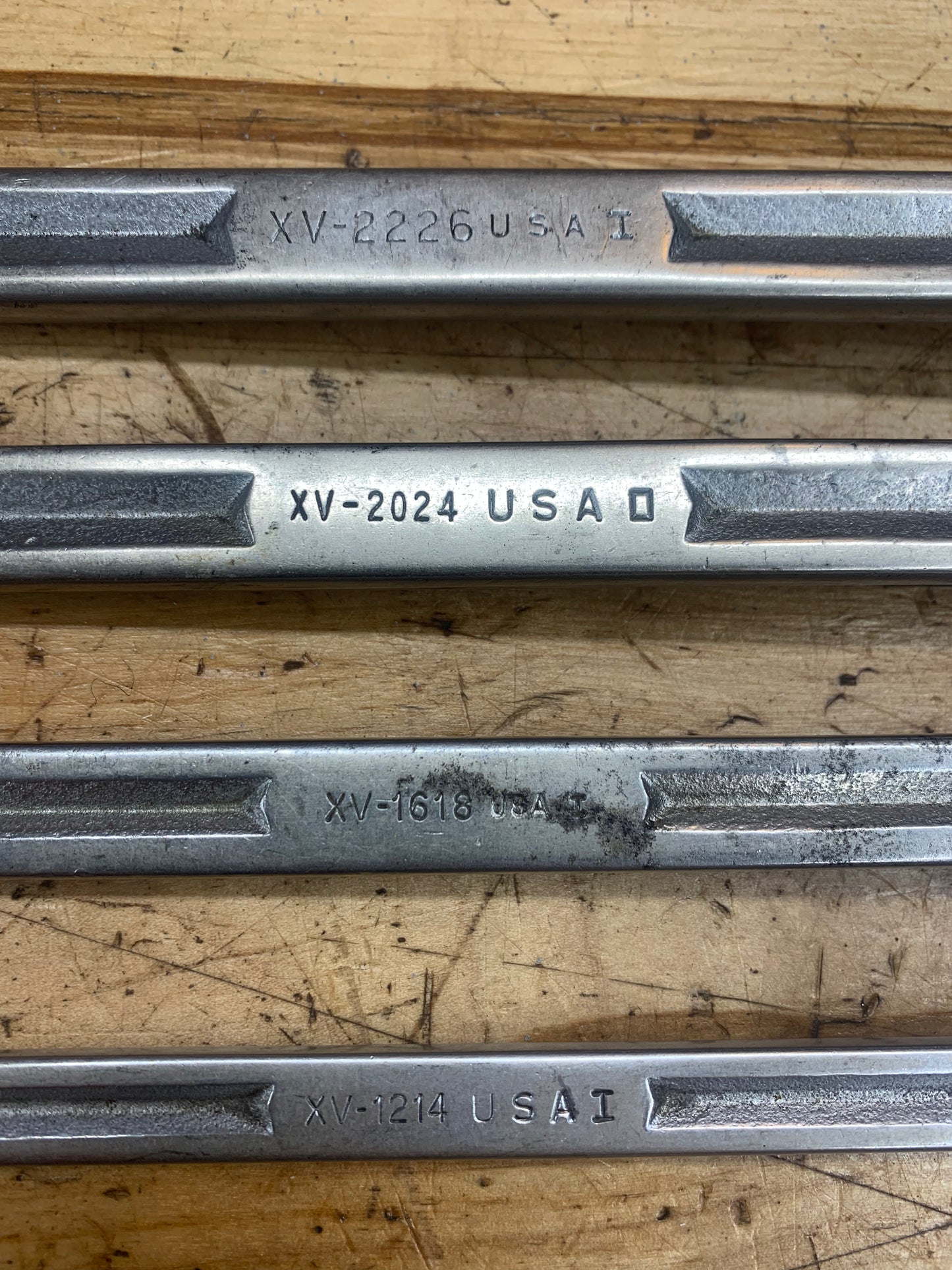 Snap On SAE Offset Box Wrench Set Vintage 4pc USA