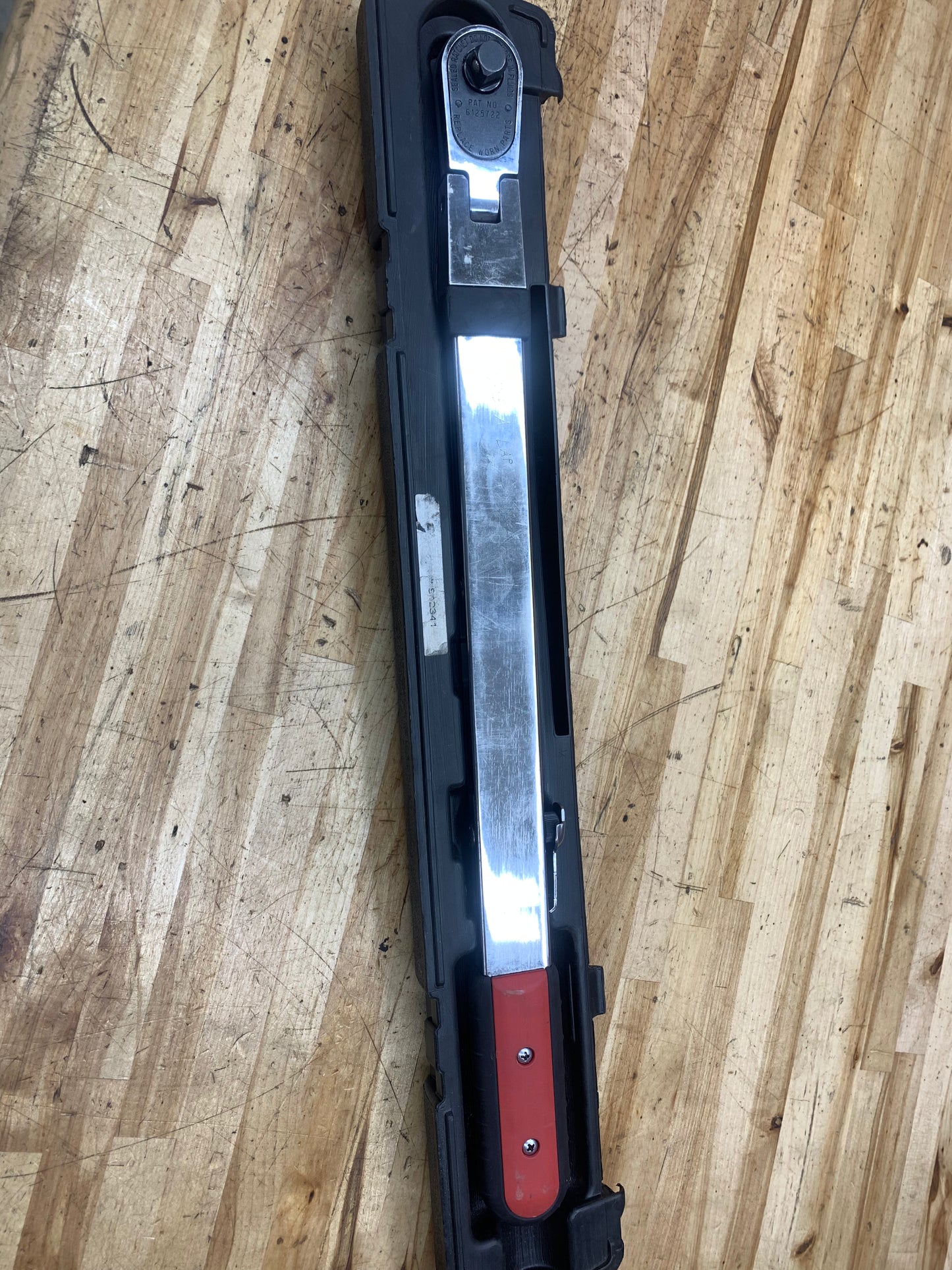 Snap On 1/2" Torque Wrench 40-250 it Ib USA TQFR250E