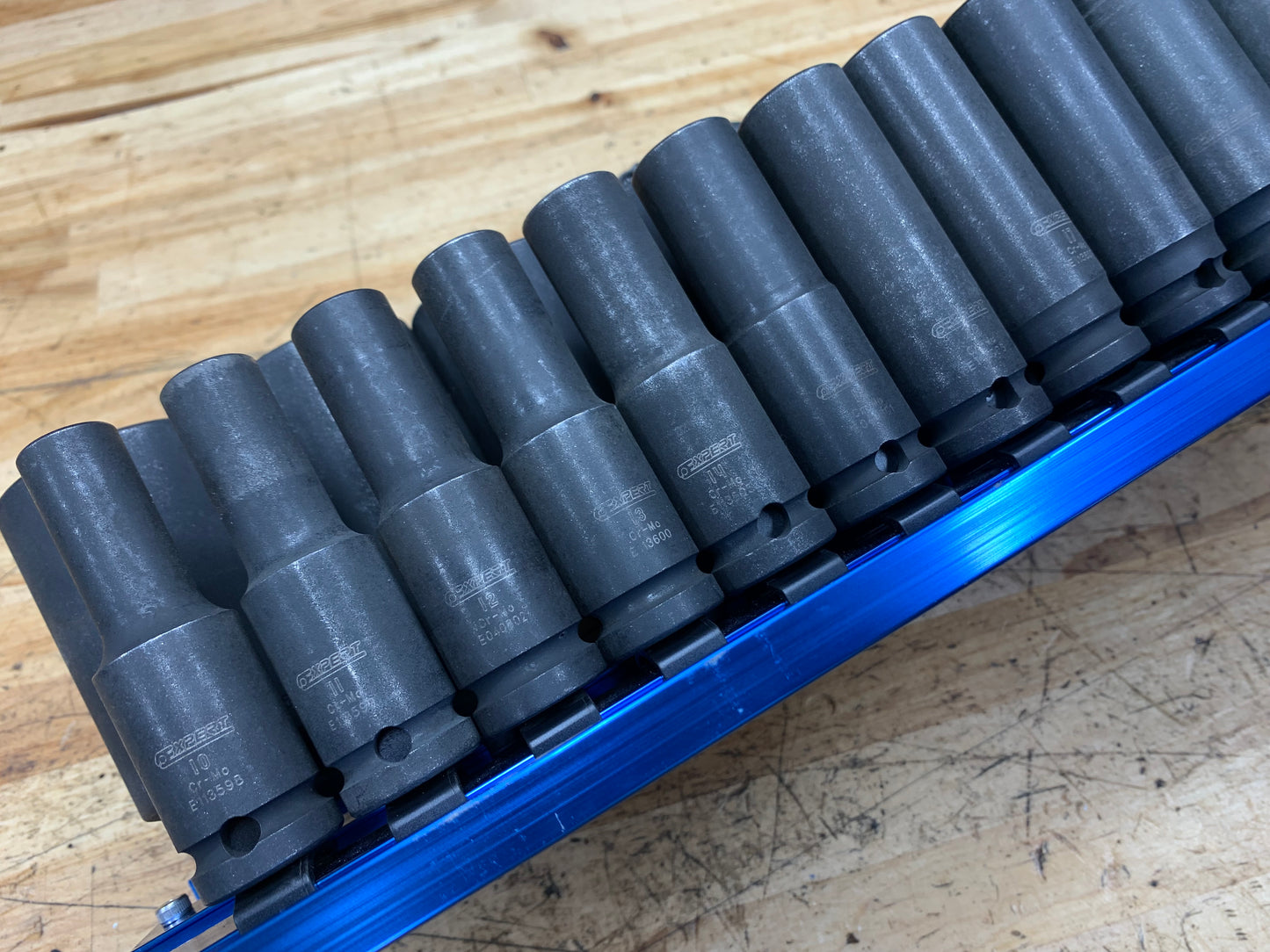 Expert by Mac Tools 1/2” Metric Deep Impact Socket Set 26pc 10-36mm With Tray E041639