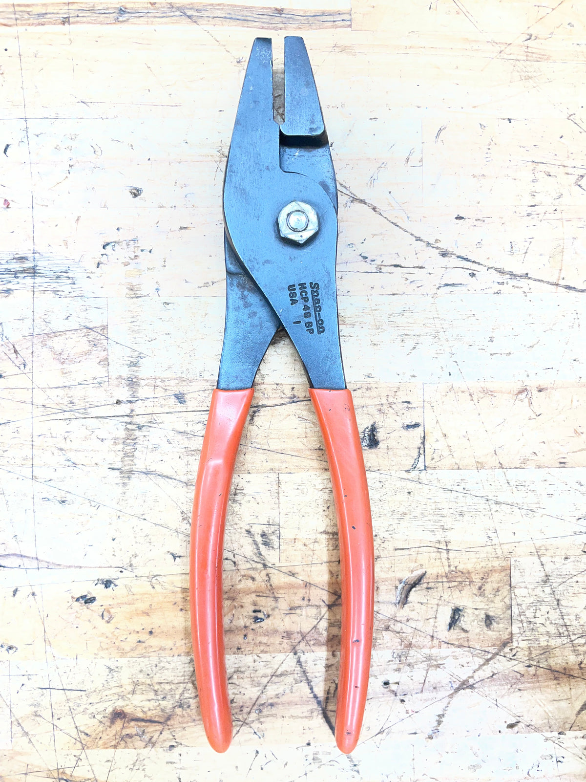 Snap On Vintage Large Hose Clamp Pliers USA HCP48BP