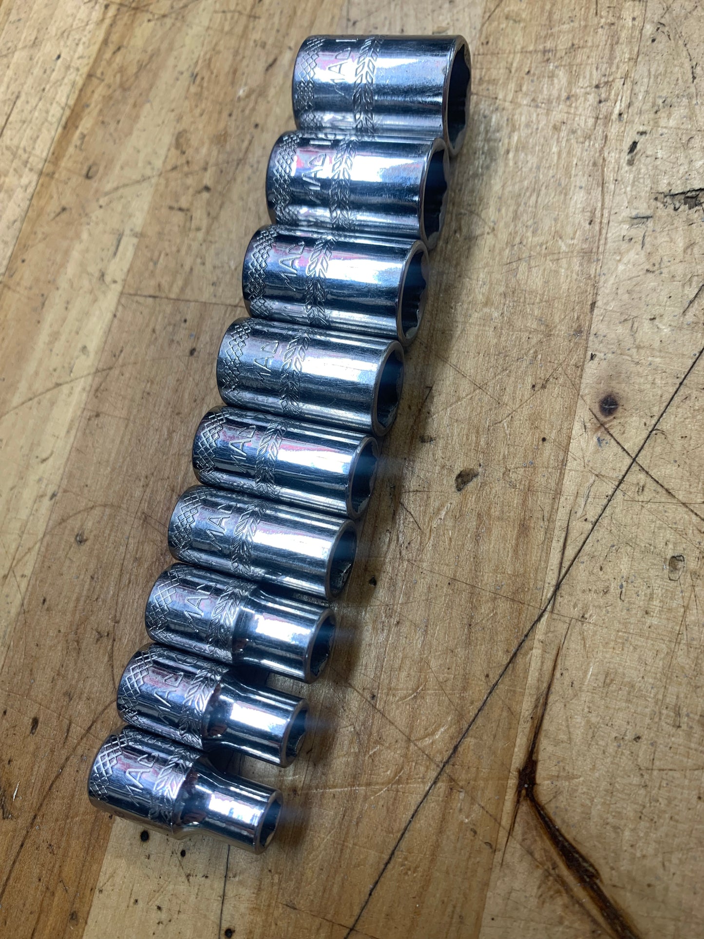 Mac Tools Metric 1/4" Socket Set 9pc