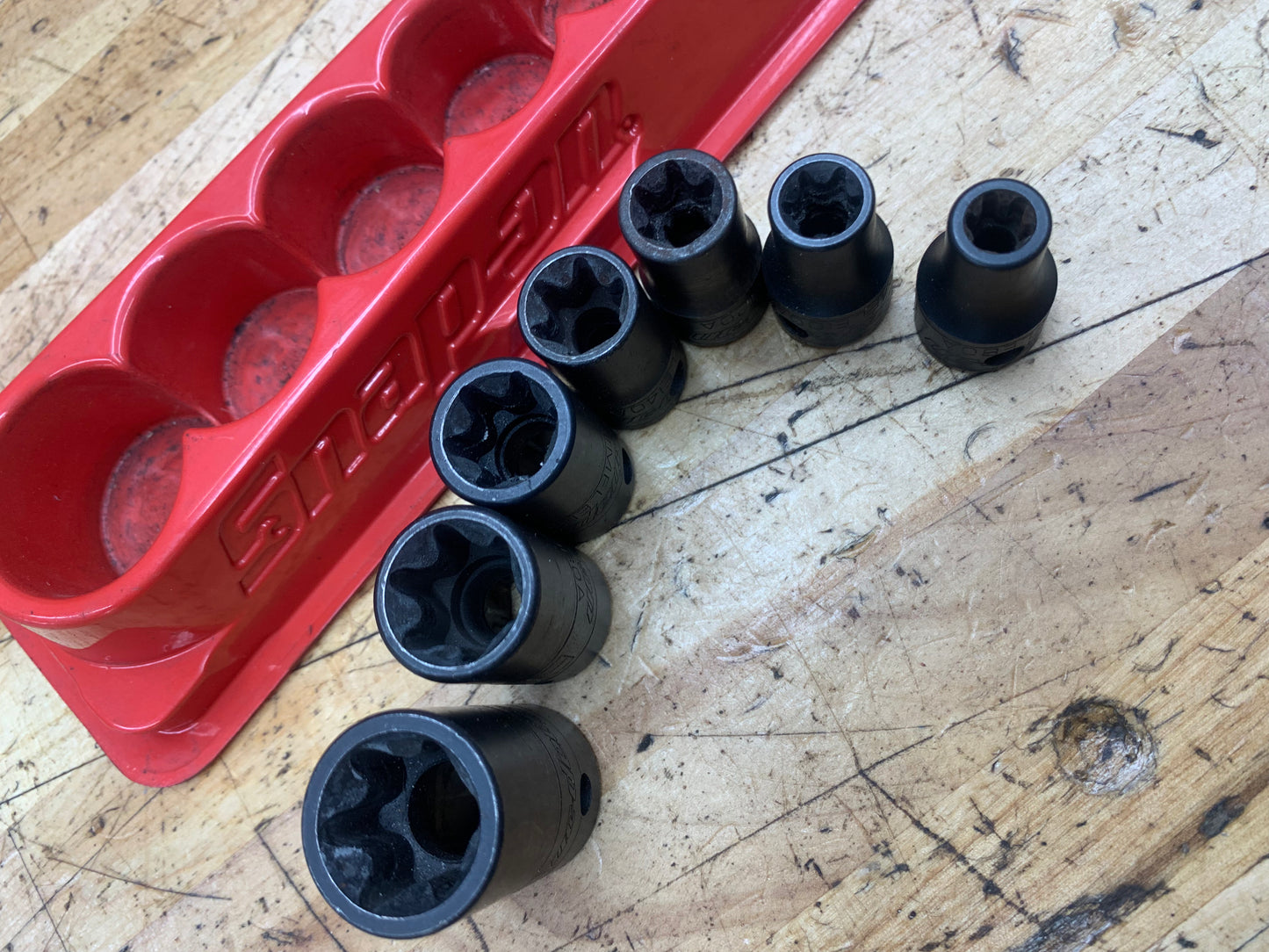 Snap On E-Torx Impact Socket Set 7pc USA 207IMFLE