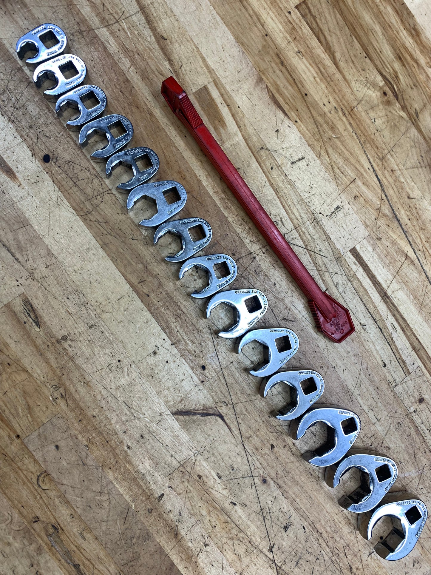 Snap On Metric 3/8” Flare Line Socket Set 14pc