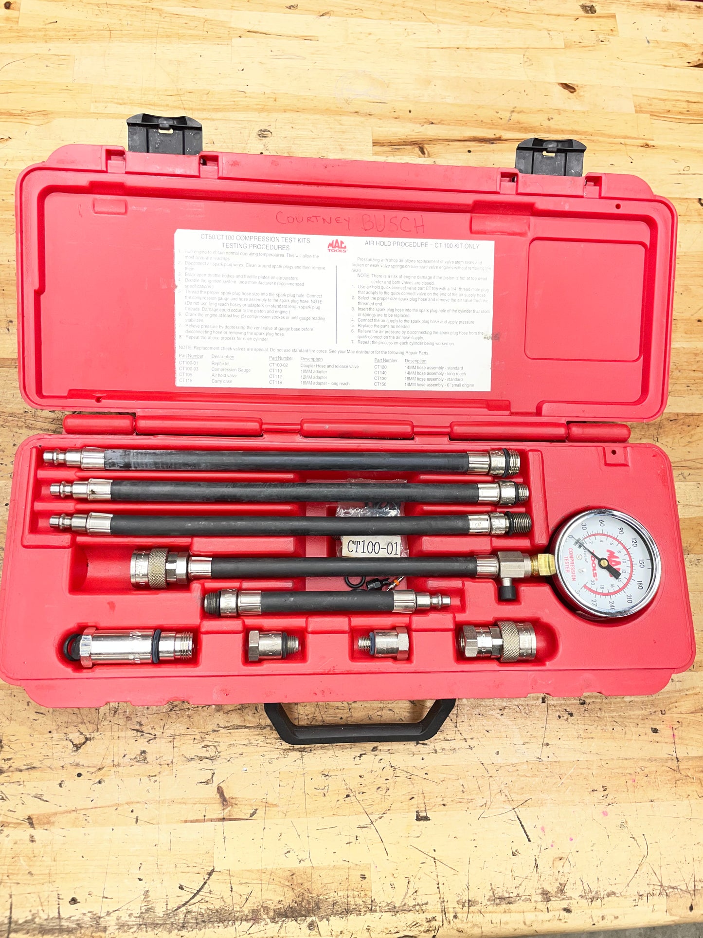 Mac Compression Gauge Set NICE