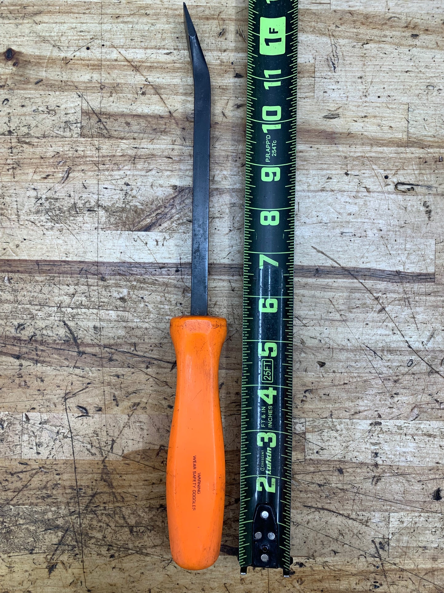 Snap On Orange 12" Prybar USA SPB12A