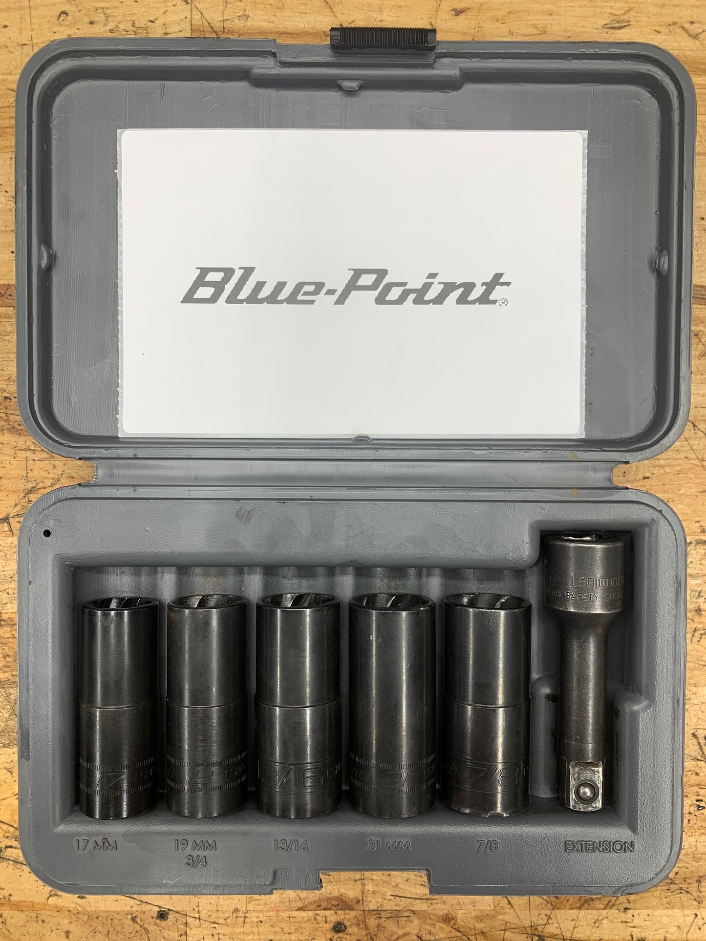 Blue Point Wheel Flip/ Extractor Socket Set 6pc USA LSR1500