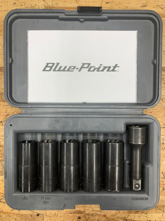 Blue Point Wheel Flip/ Extractor Socket Set 6pc USA LSR1500