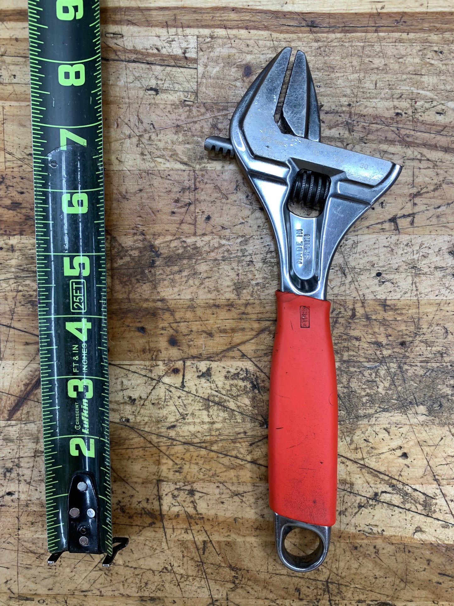 Snap On Adjustable Wrench 8" ADHW8A