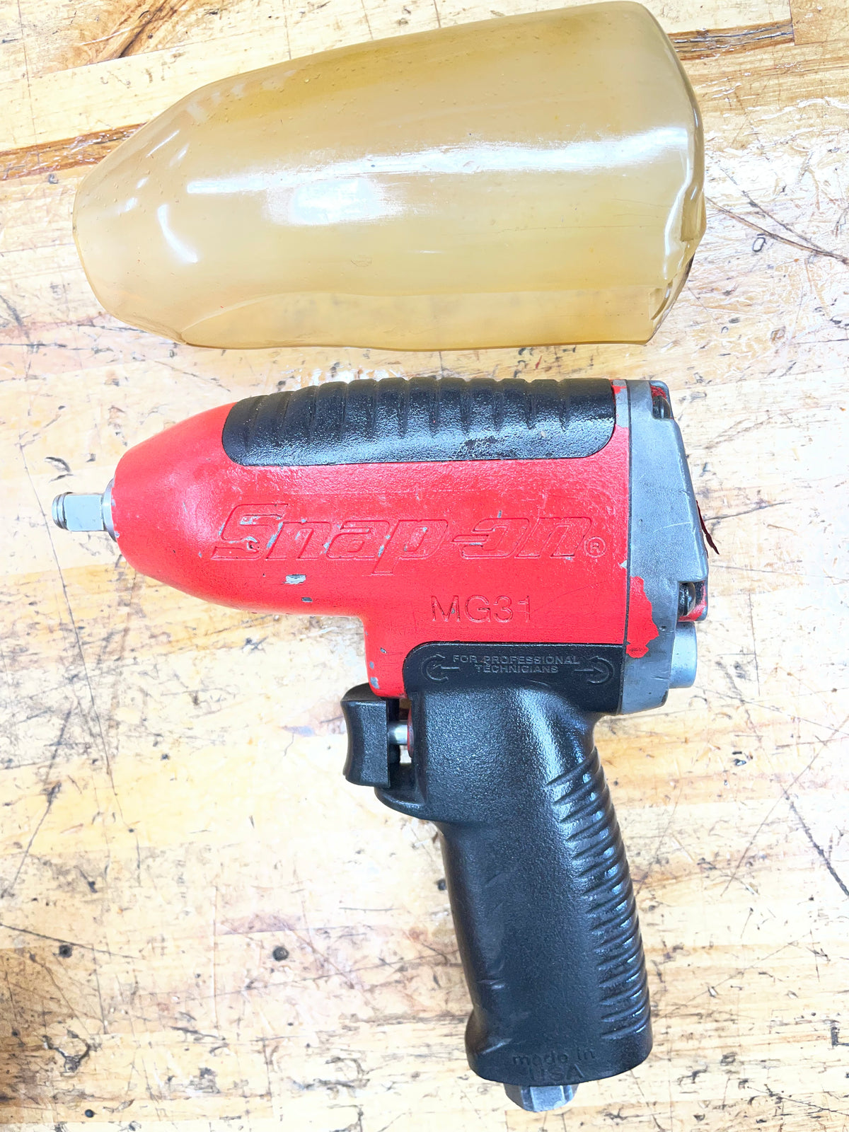 Snap On 3/8” Air Impact Wrench Pneumatic USA MG31