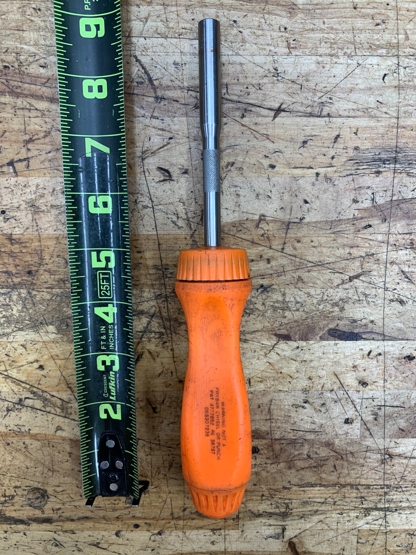 Snap On Hard Handle Ratcheting Screwdriver USA SSDMR4B