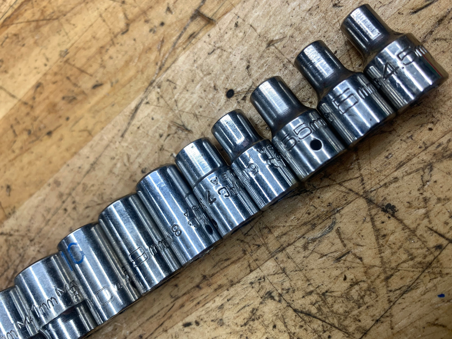 Matco* 1/4" Metric Shallow Socket Set 13pc