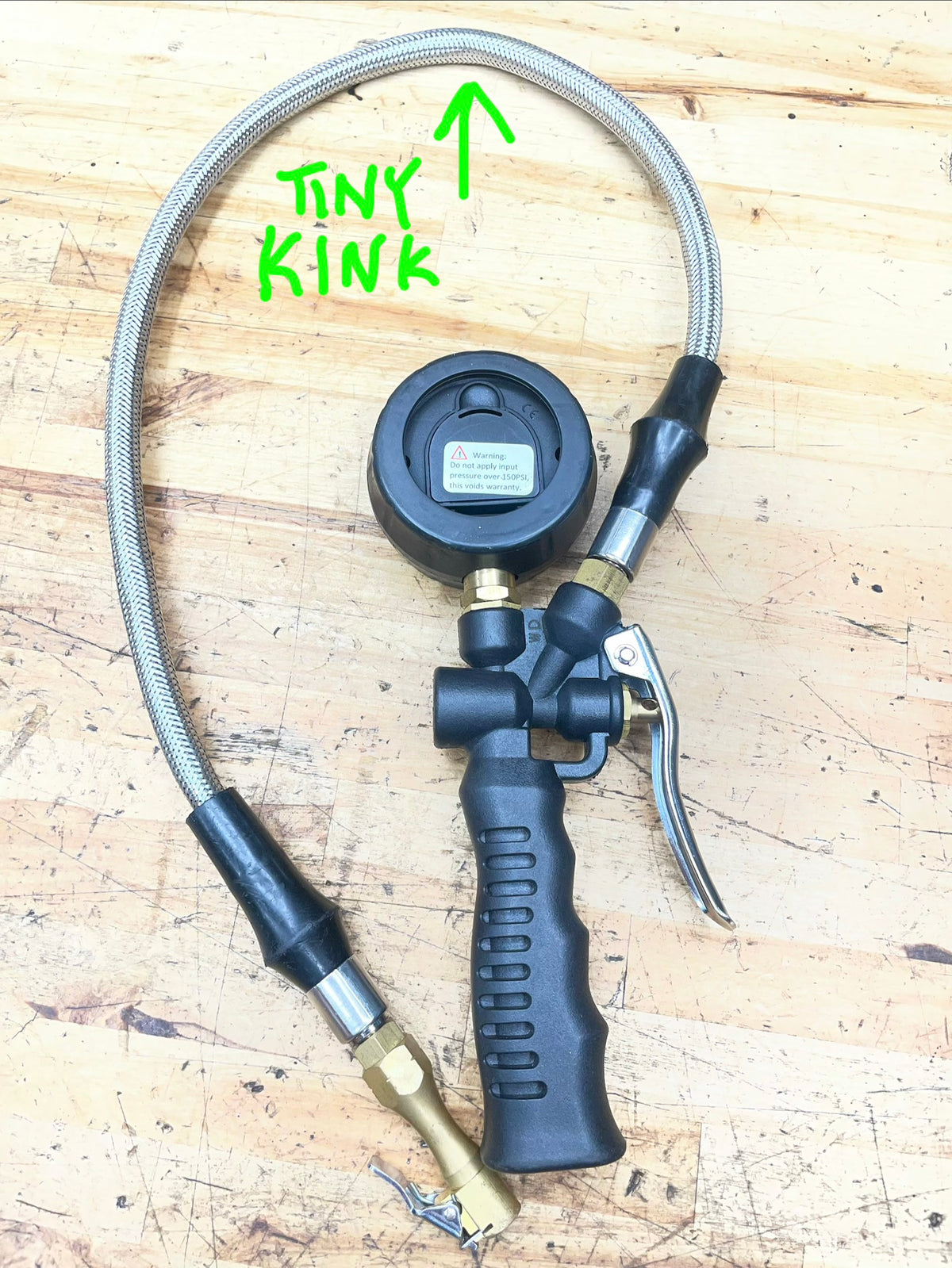 Mac Tools Digital Air Inflator Chuck Gauge DTG1000D