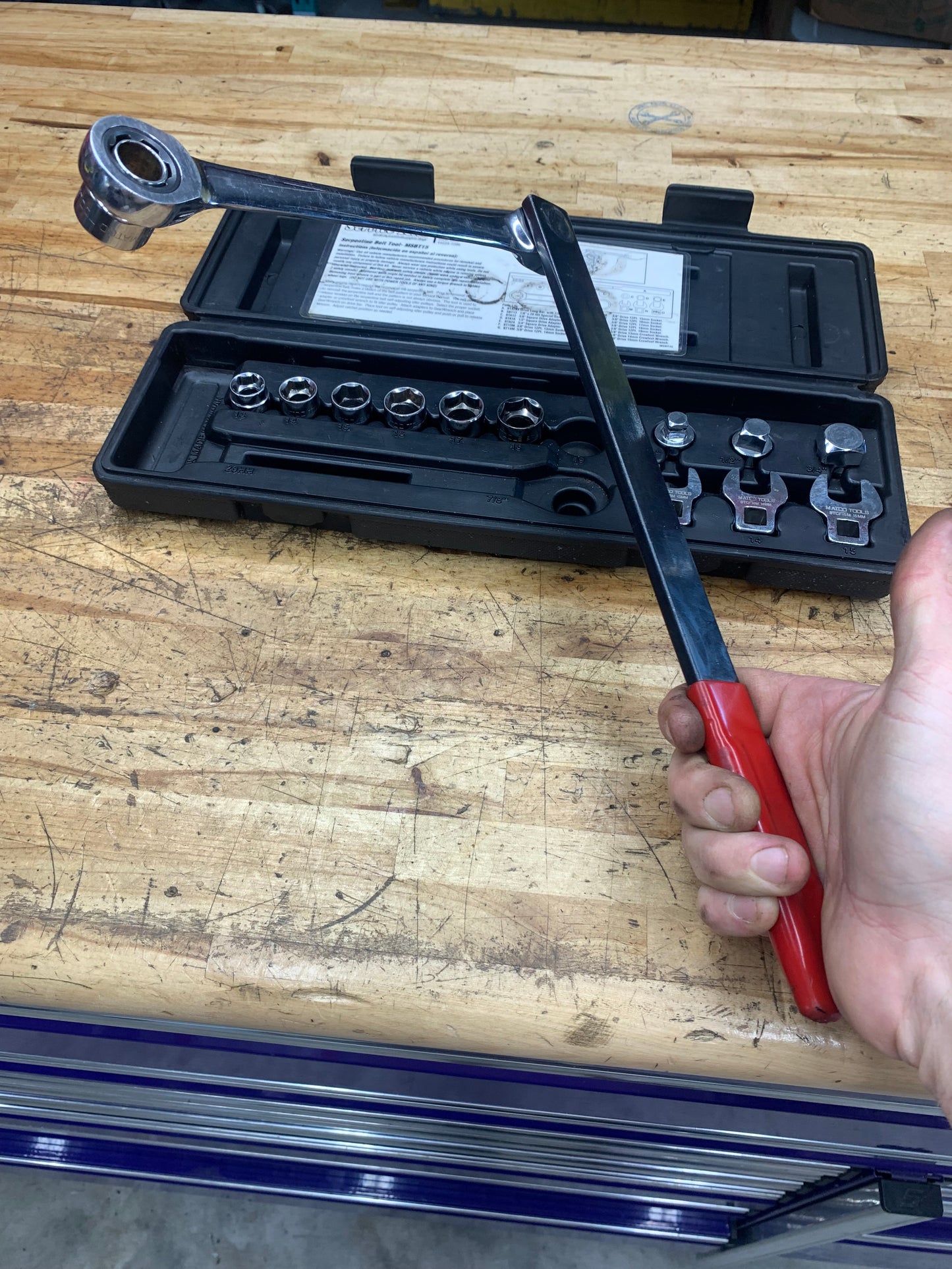 Matco Serpentine Fan Belt Tool Kit MSBT15