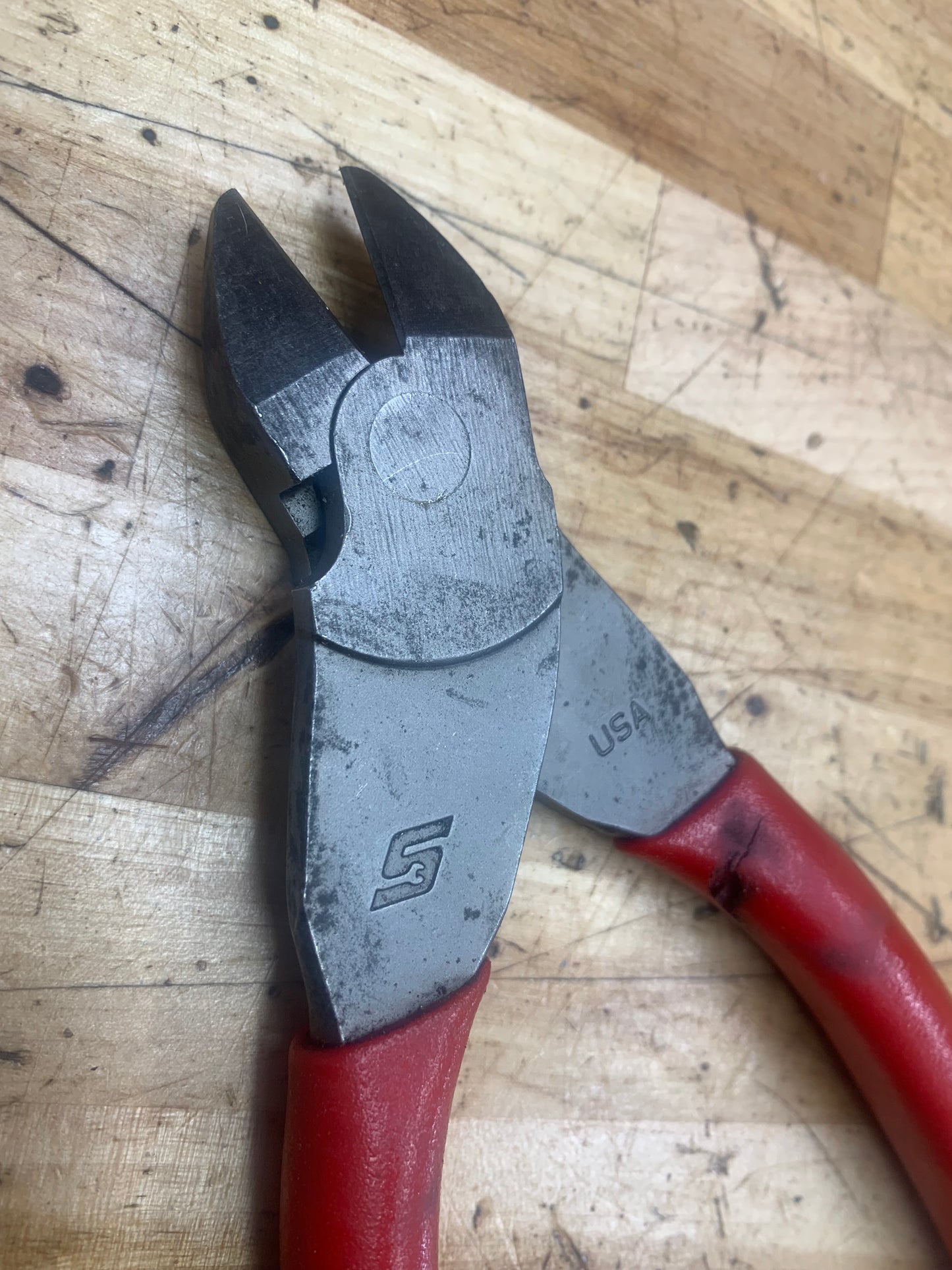 Snap On Full Size Side Cutters Dykes Pliers 87ACF