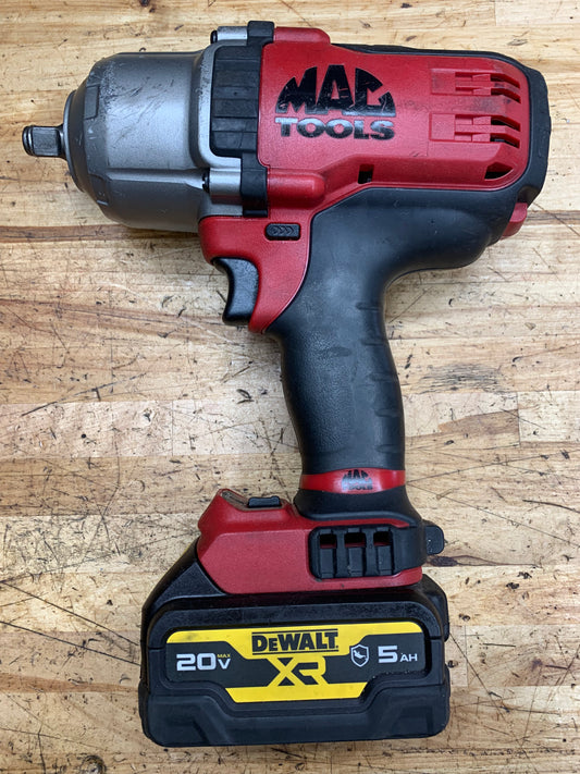 Mac Tools 1/2” Brushless Impact 20v WITH BATTERY BWP152