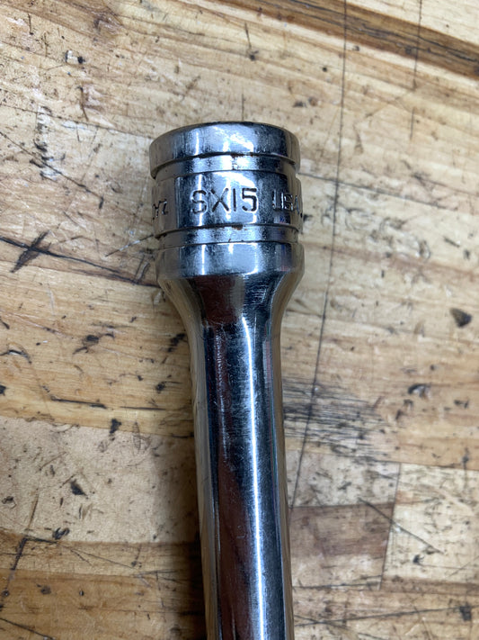 Snap On 1/2" Long Extension 15" USA SX15