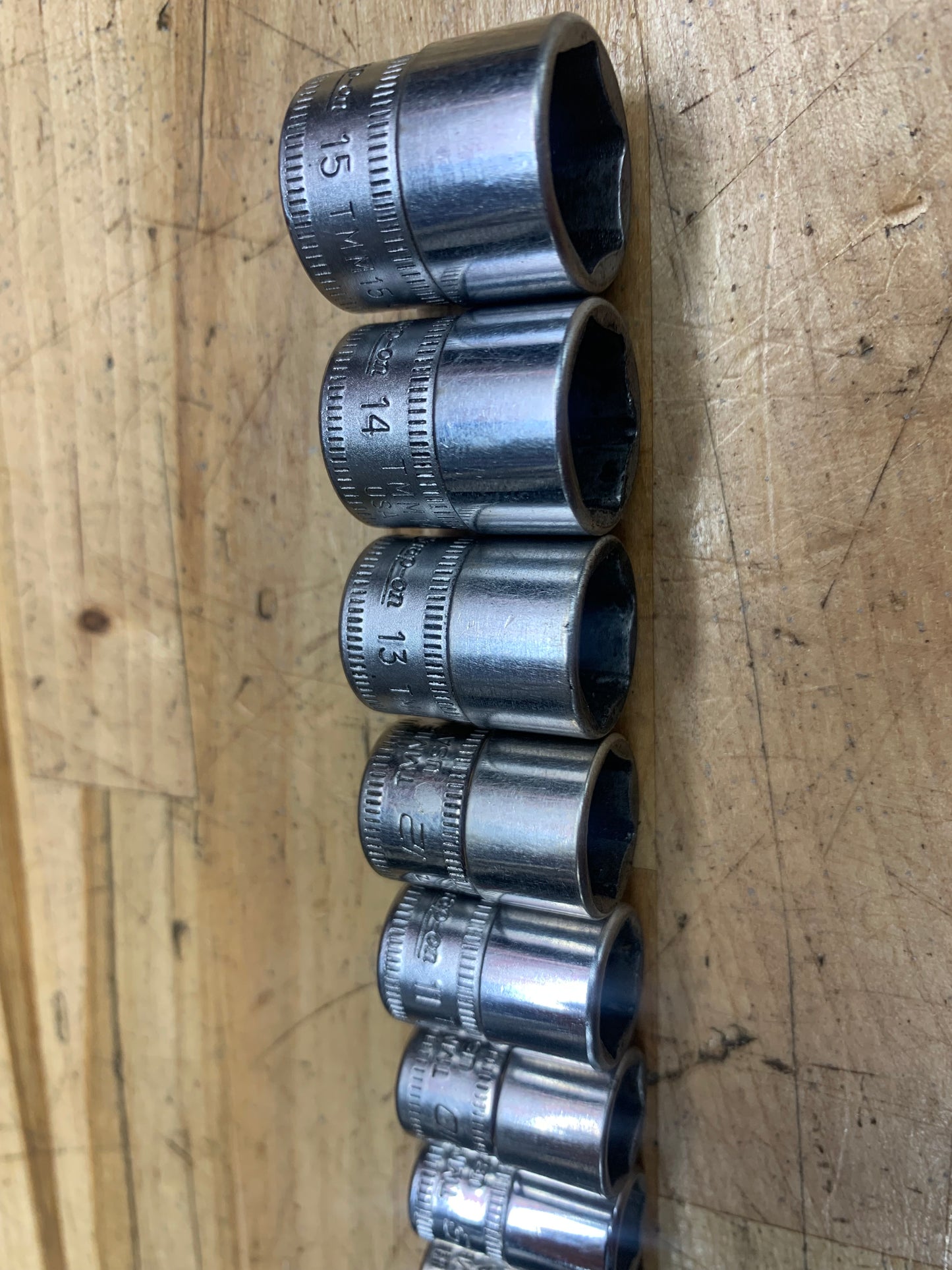 Snap On 1/4" Shallow Socket Set Metric 13pc