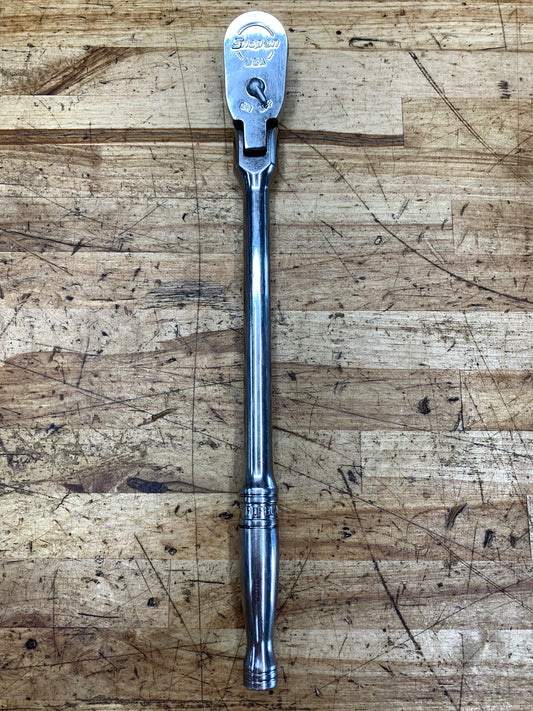 Snap On 3/8" Flex Head Chrome Ratchet USA FLF80A