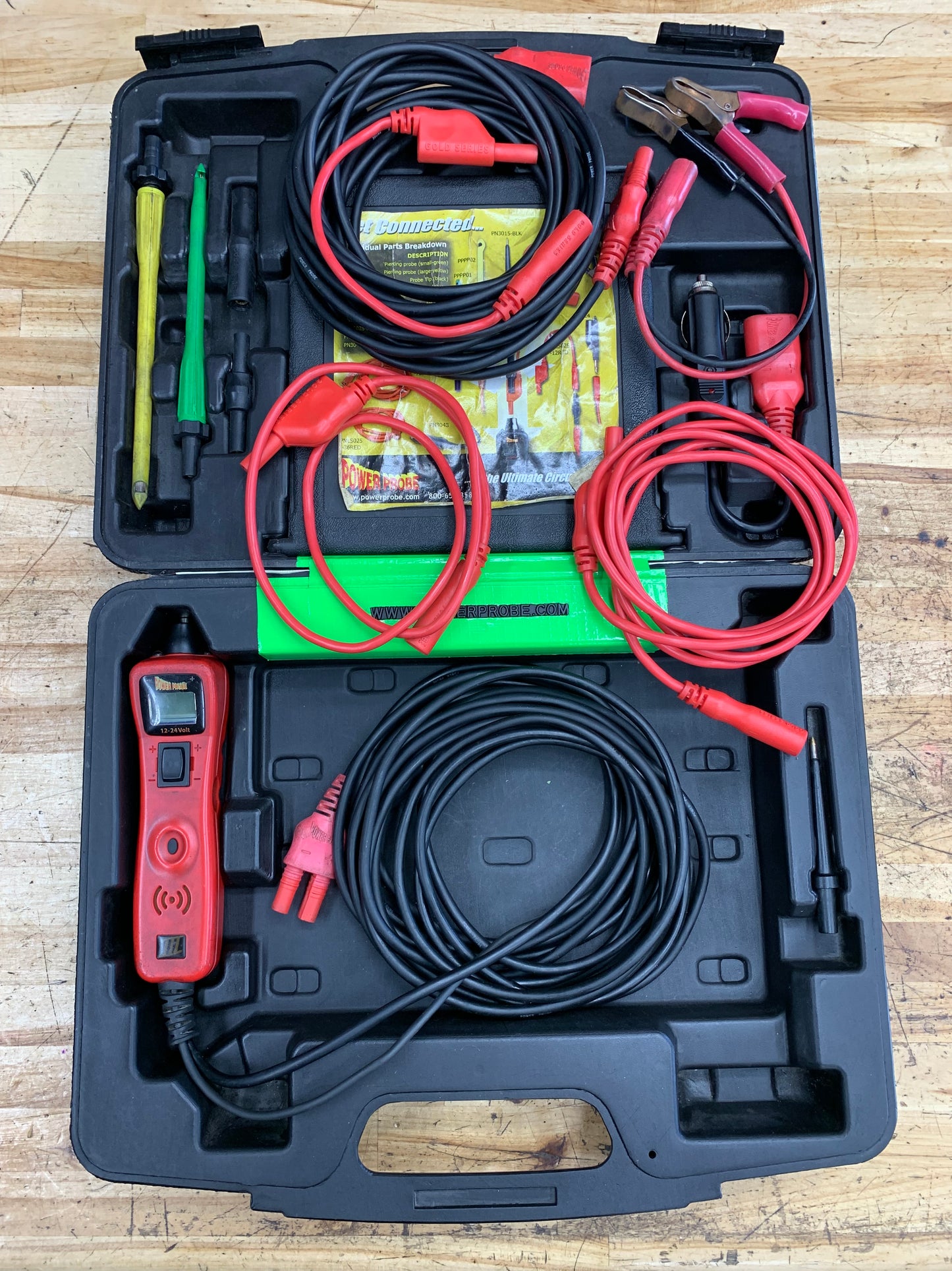 Power Probe III BUNDLE Accessory Tool Kit w/  Lead Extensions, Wire Probes, Etc. PP3LS01