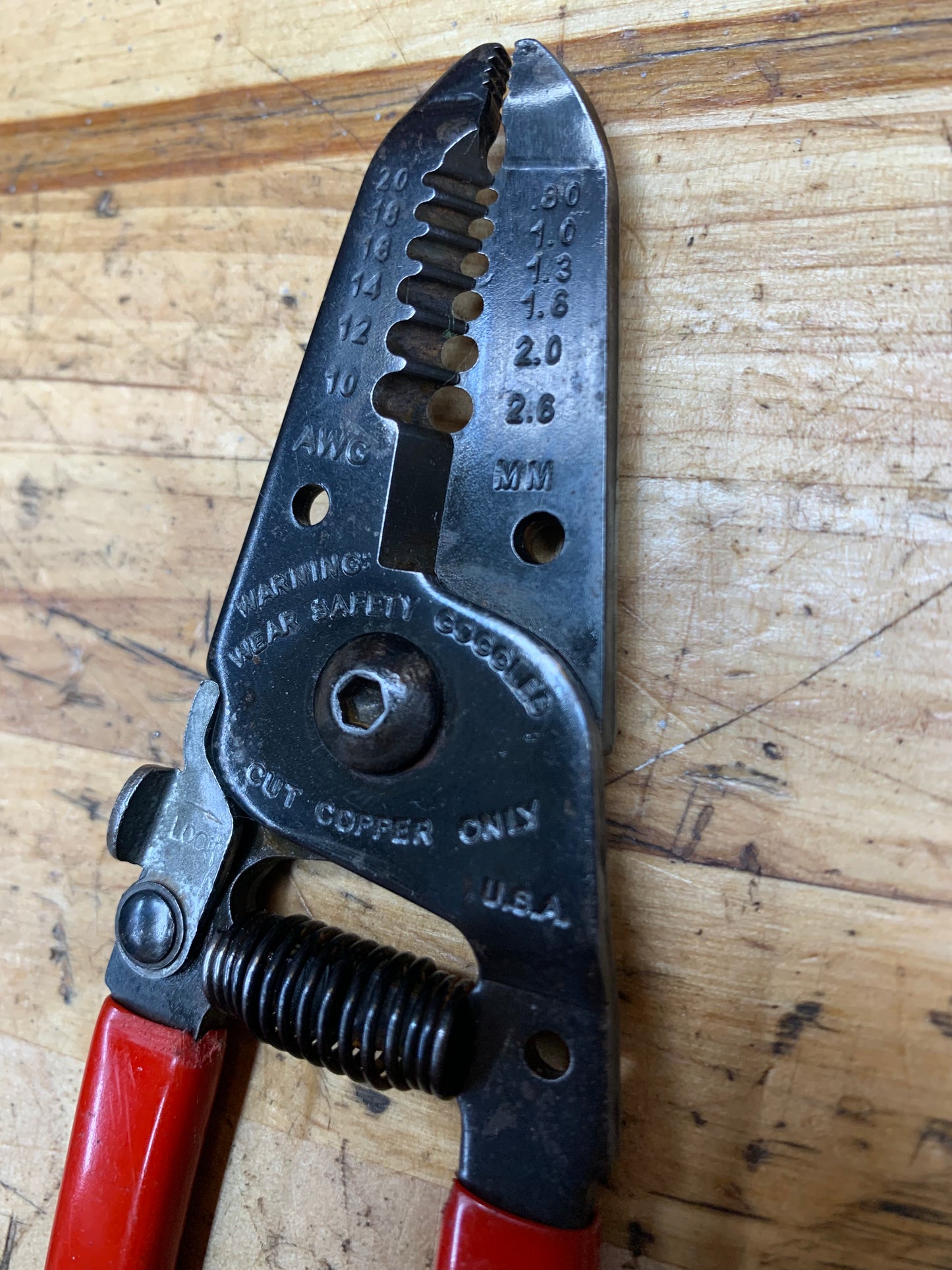 Mac Tools Wire Stripping Pliers USA TC15E