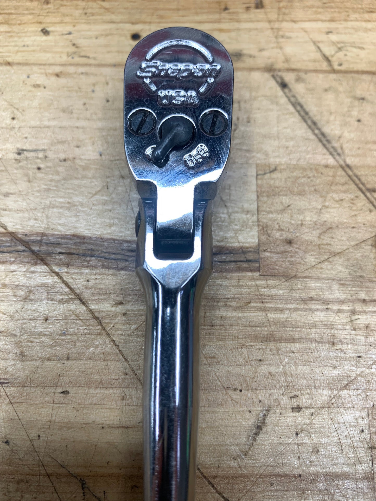 Snap On 1/4” Flex Head Long Soft Grip Ratchet USA THLLF72