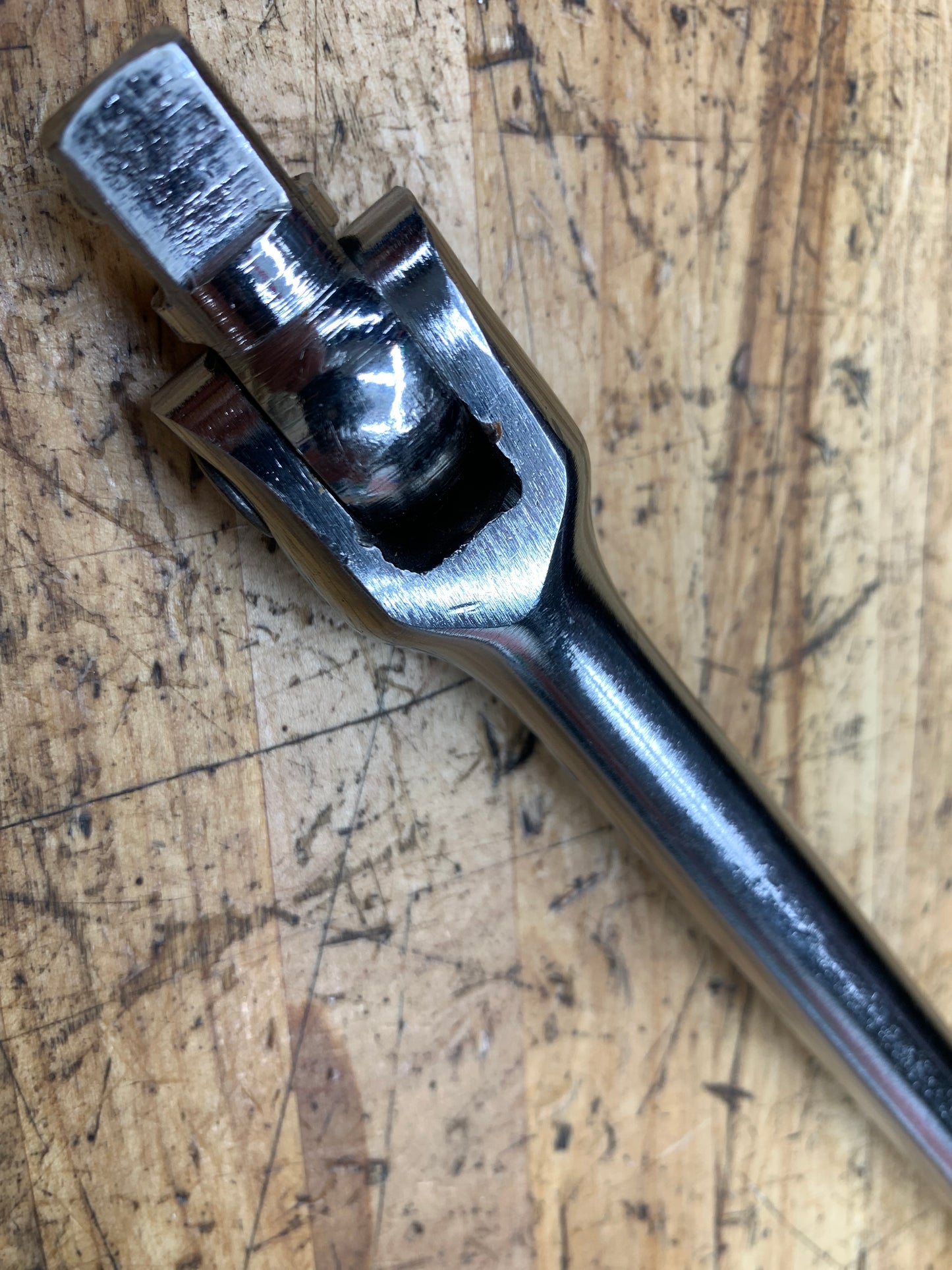 Snap On 1/2" Chrome Handle Breaker Bar 18" USA SN18B