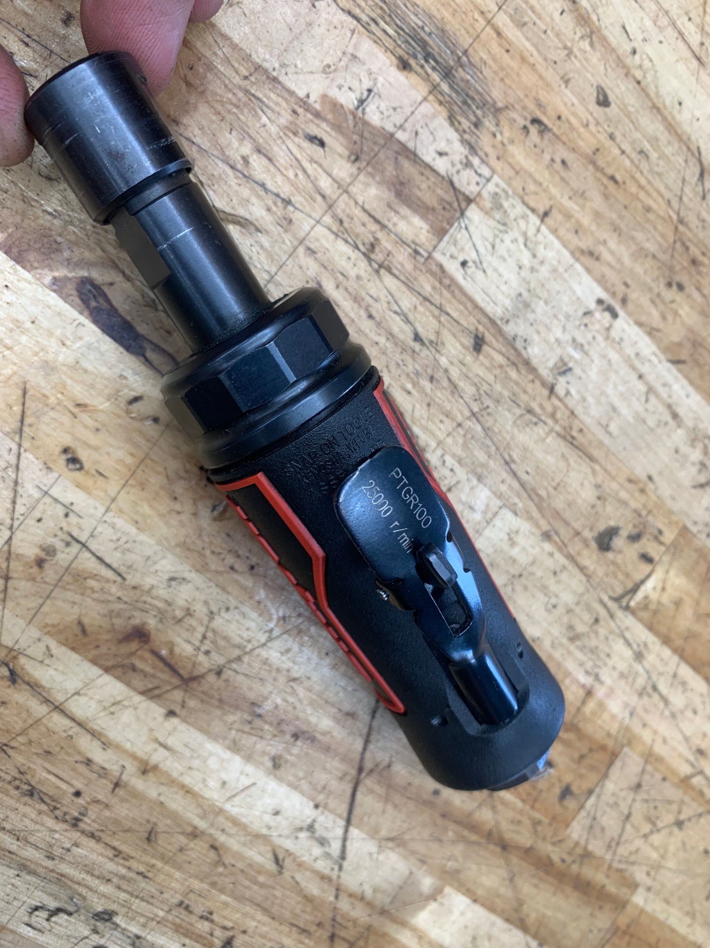 Snap On Pneumatic Air Die Grinder 180 deg. Kenosha PTGR100