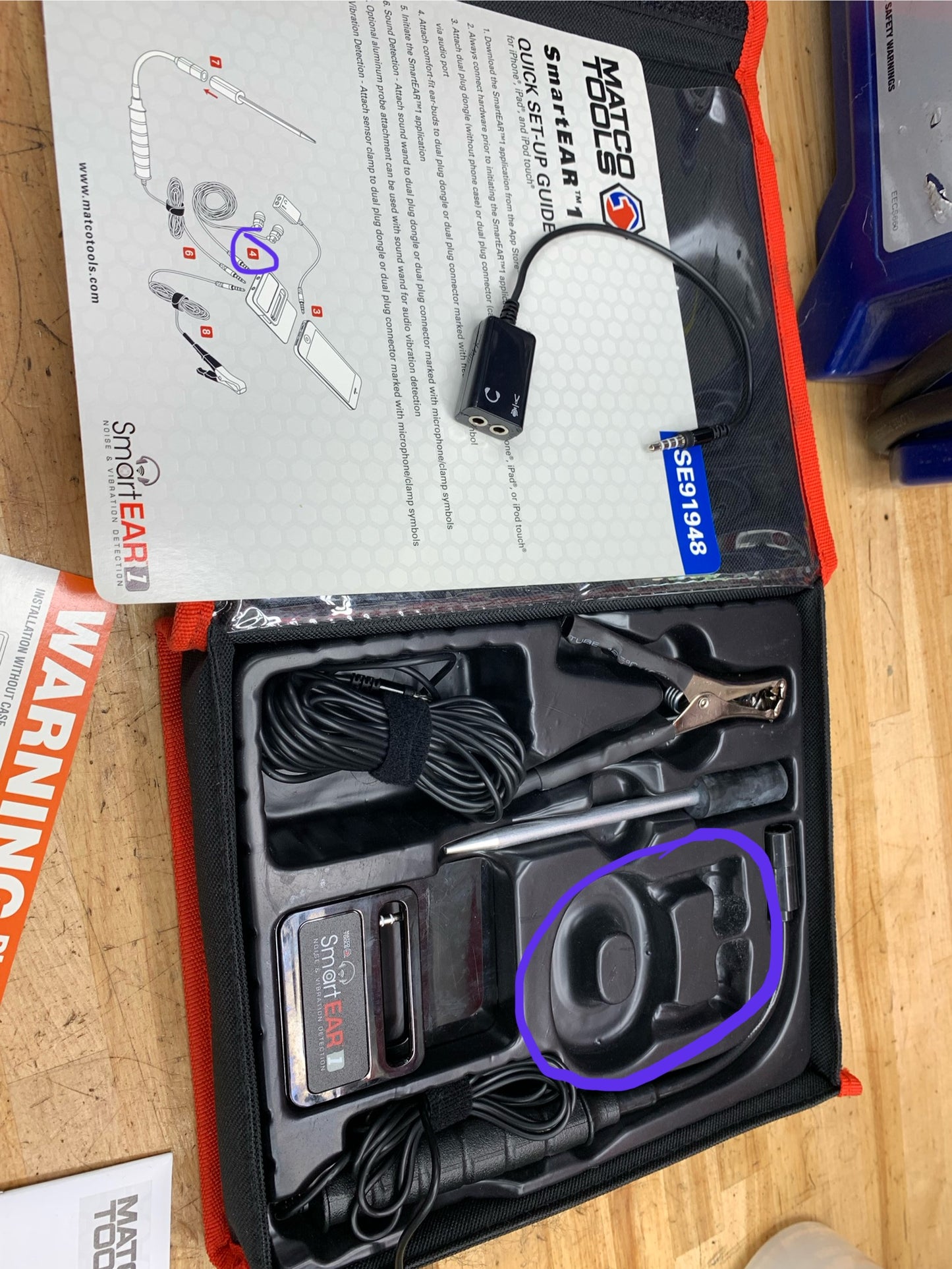 Matco Smart Ear ELECTRONIC STETHOSCOPE SE91948