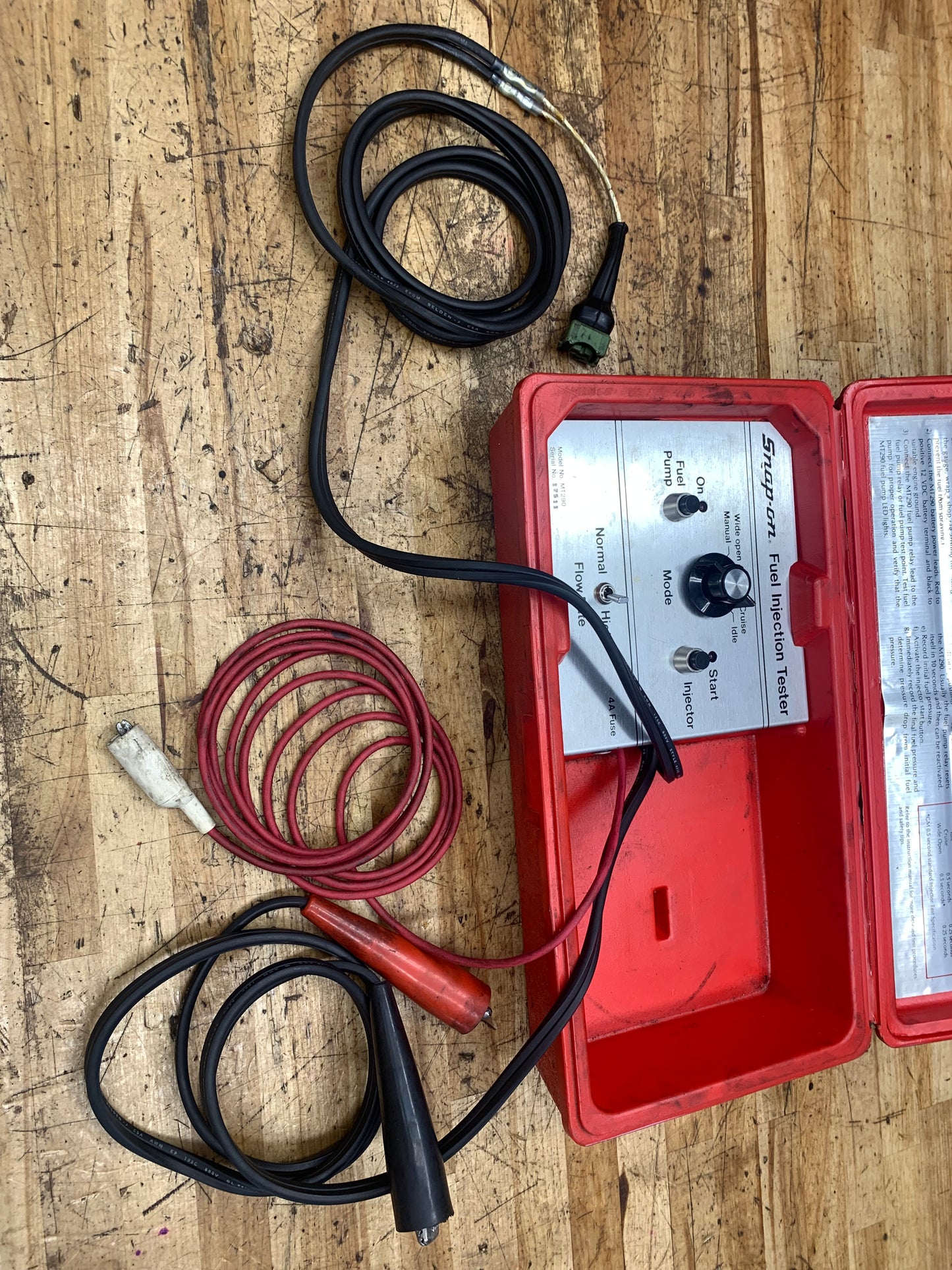 Snap On Fuel Injection Tester USA MT290