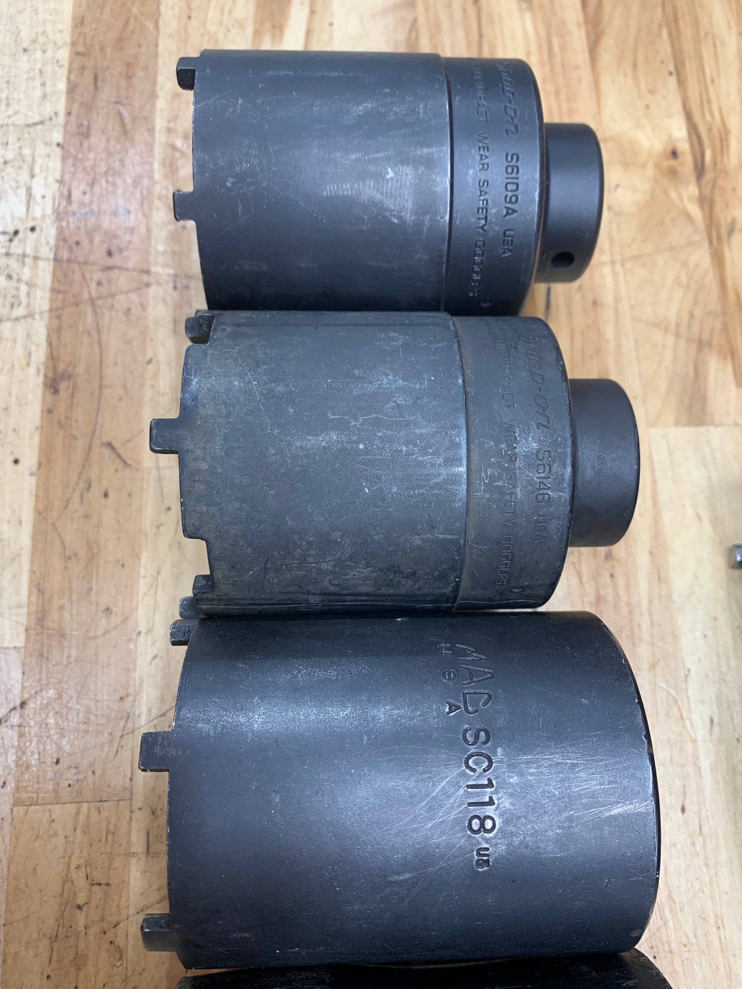 Snap On, Mac Tools, Blue Point, OTC Spindle socket set 9pc