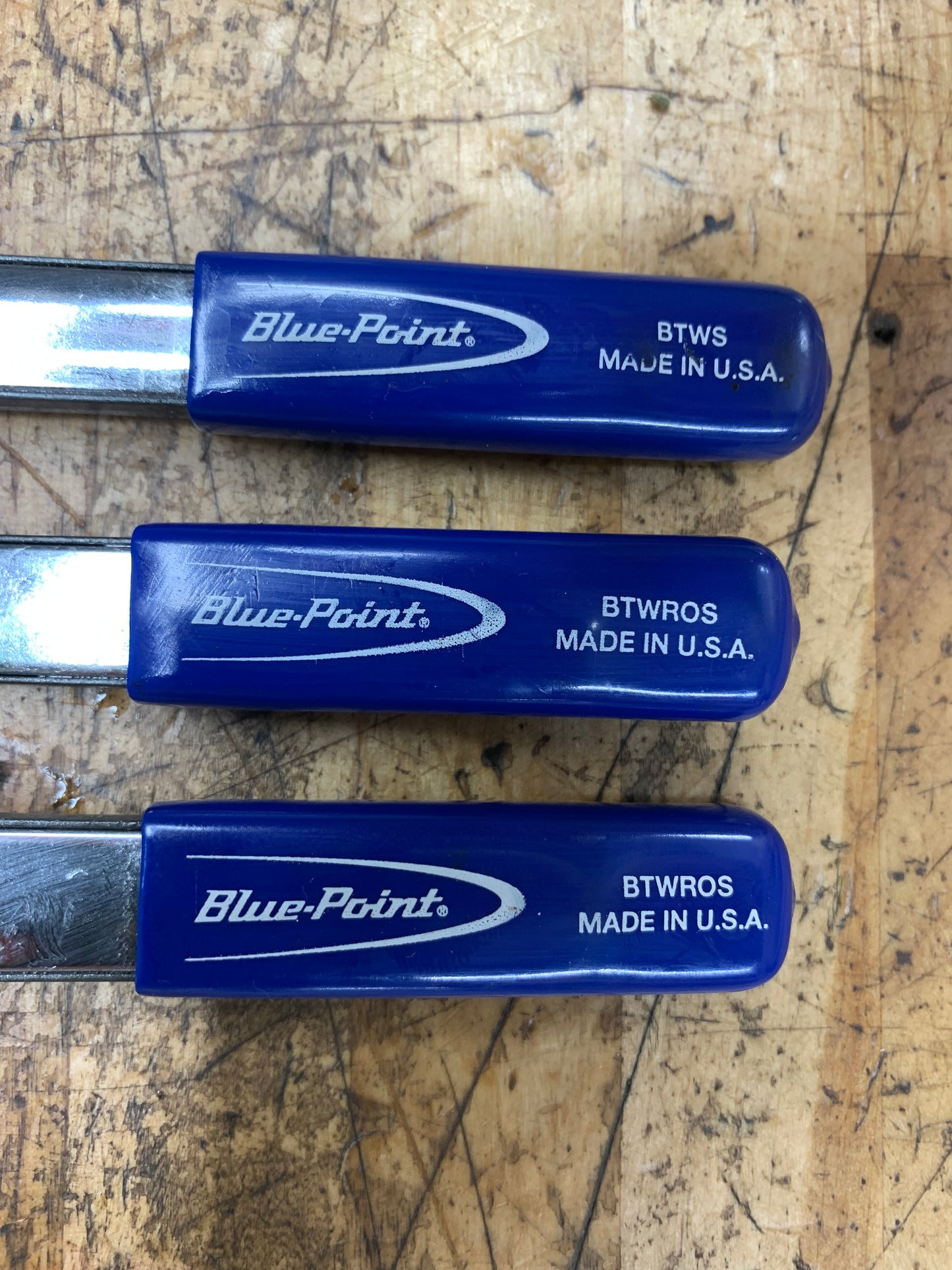 Blue-Point Fine Tooth Ratchet Bit Wrench Handle Set  BTWSMPK