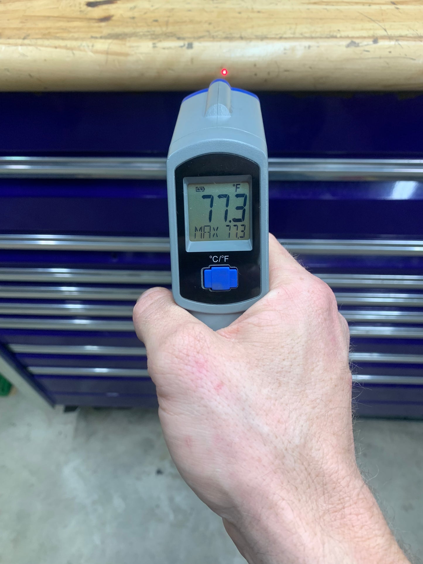 Blue Point Infared Thermometer RTEMPB3A
