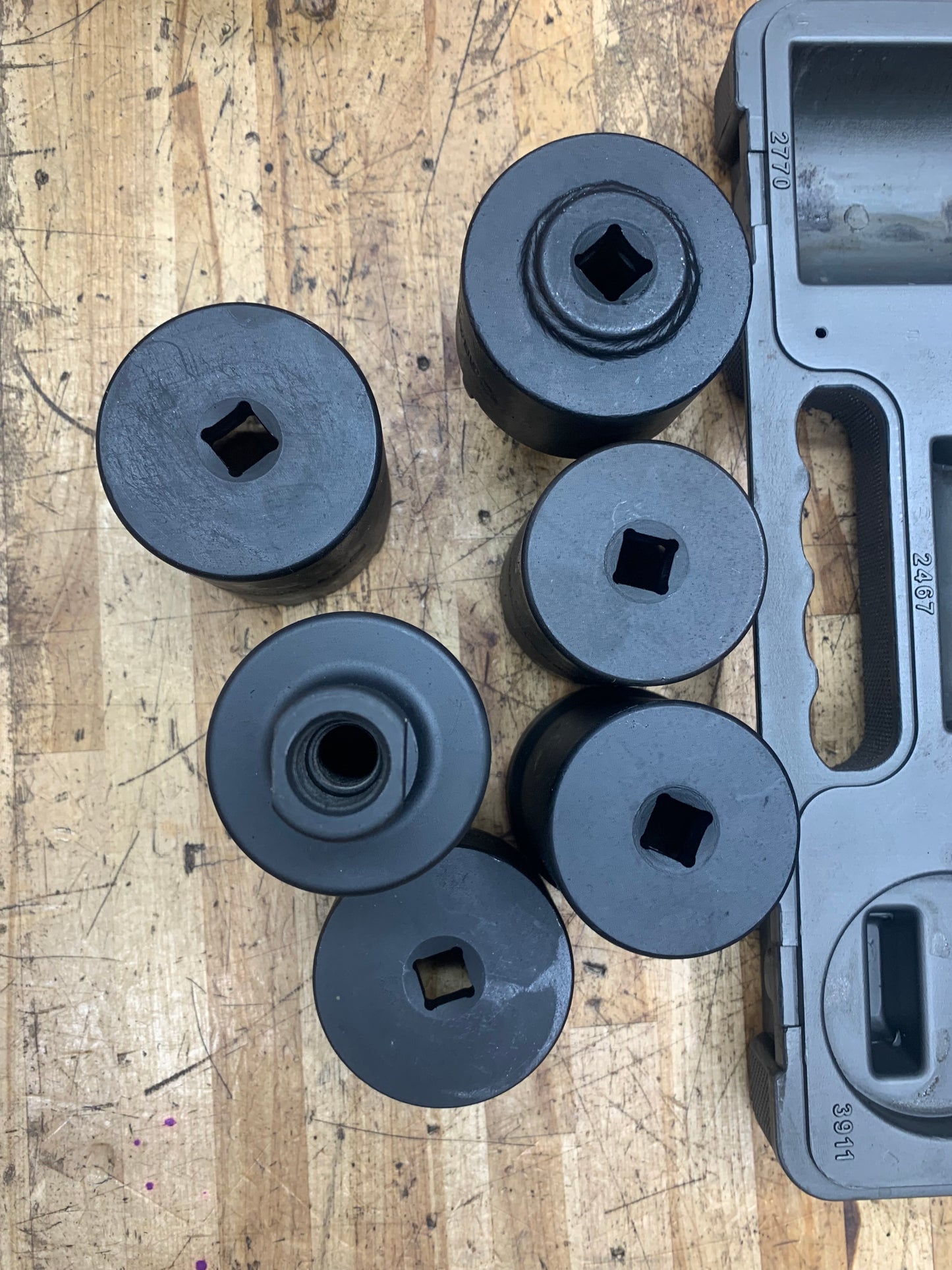 Gearwrench 6pc Axle Spindle Nut Socket Set 41660D