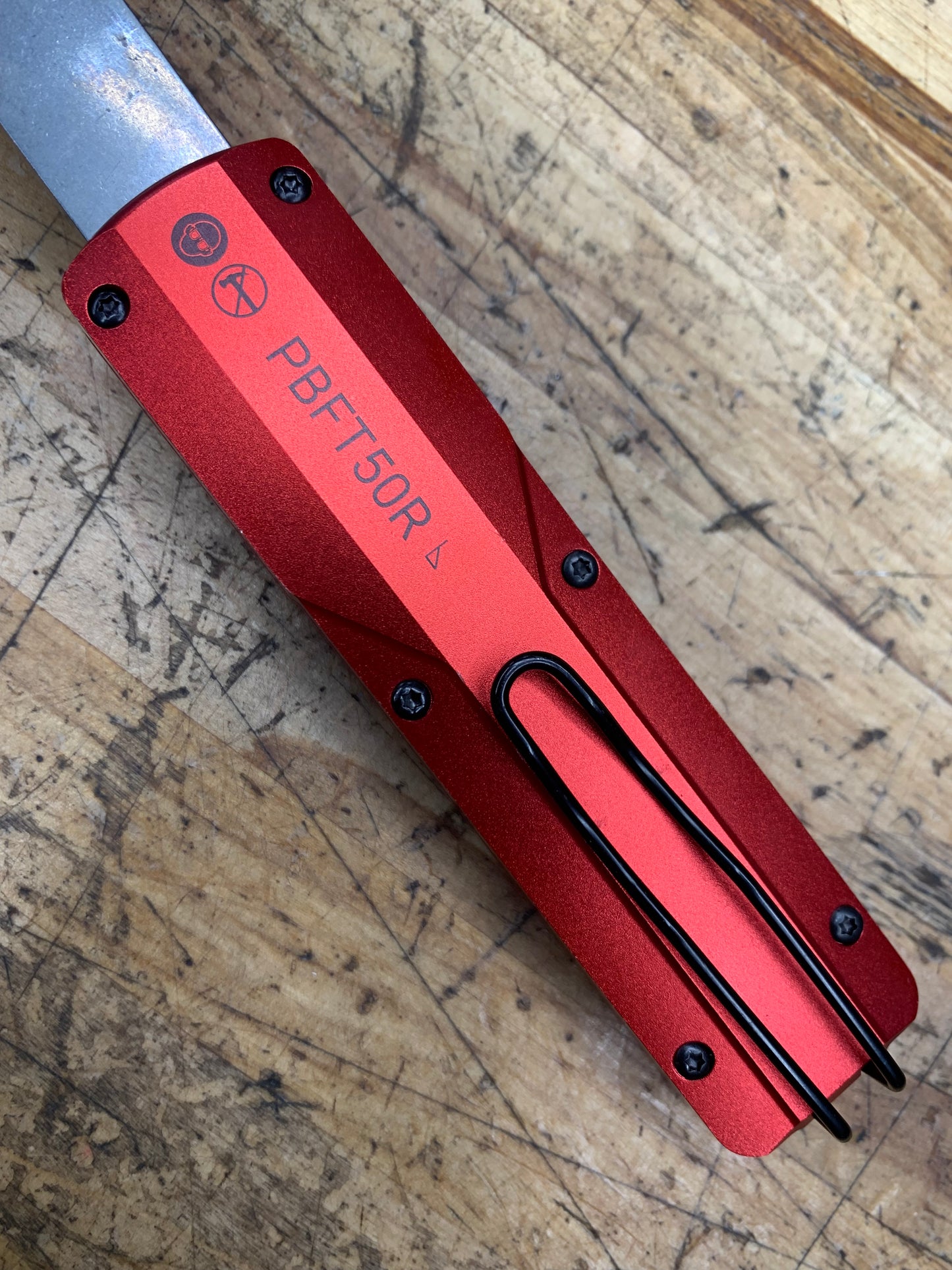Snap On OTF Red Retractable Clip Removal Trim Panel Tool BRAND NEW PBFT50R