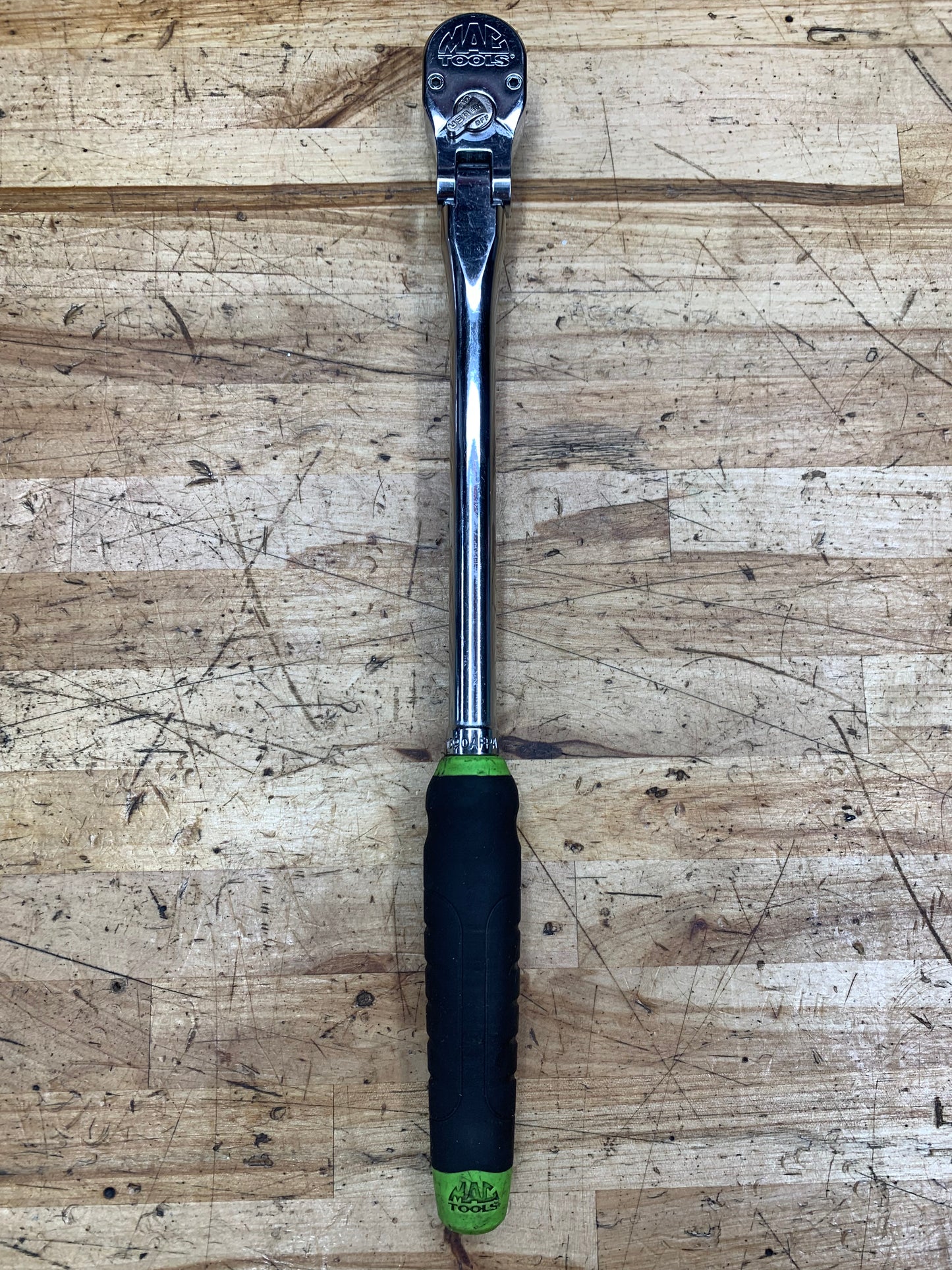 Mac Tools 3/8” Flex Head Soft Grip Ratchet USA XR1390AFPA