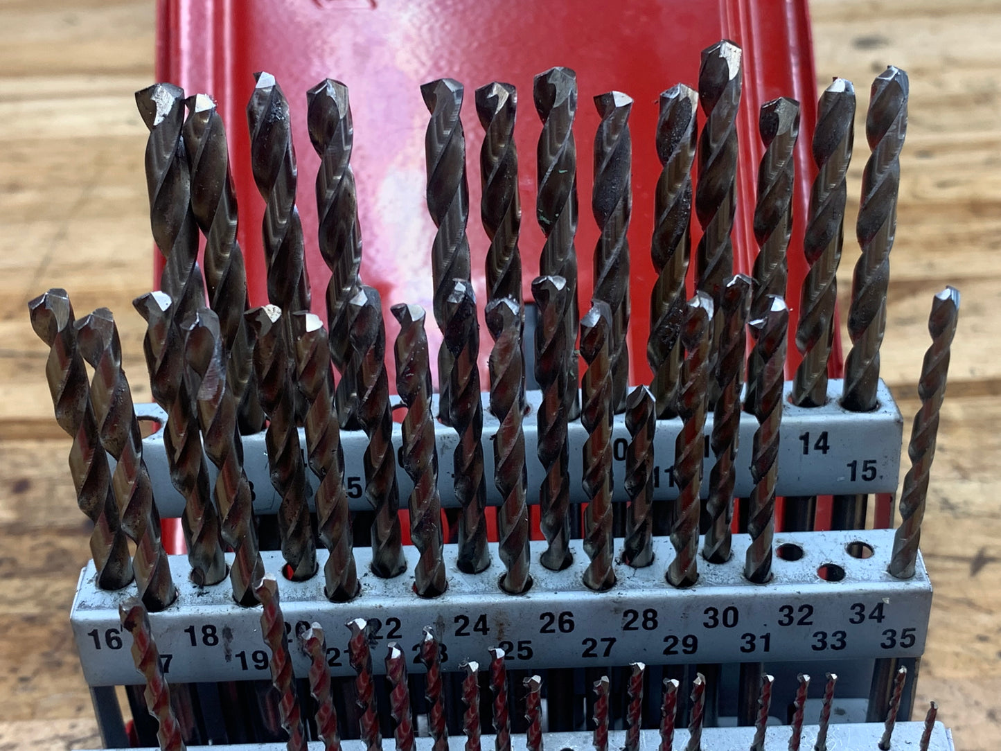 Snap On 60pc Cobalt Wire Gauge Drill Bit Set USA DBC260A