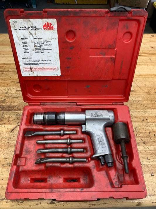 Mac Tools Long Barrel Air Hammer Kit AH650K