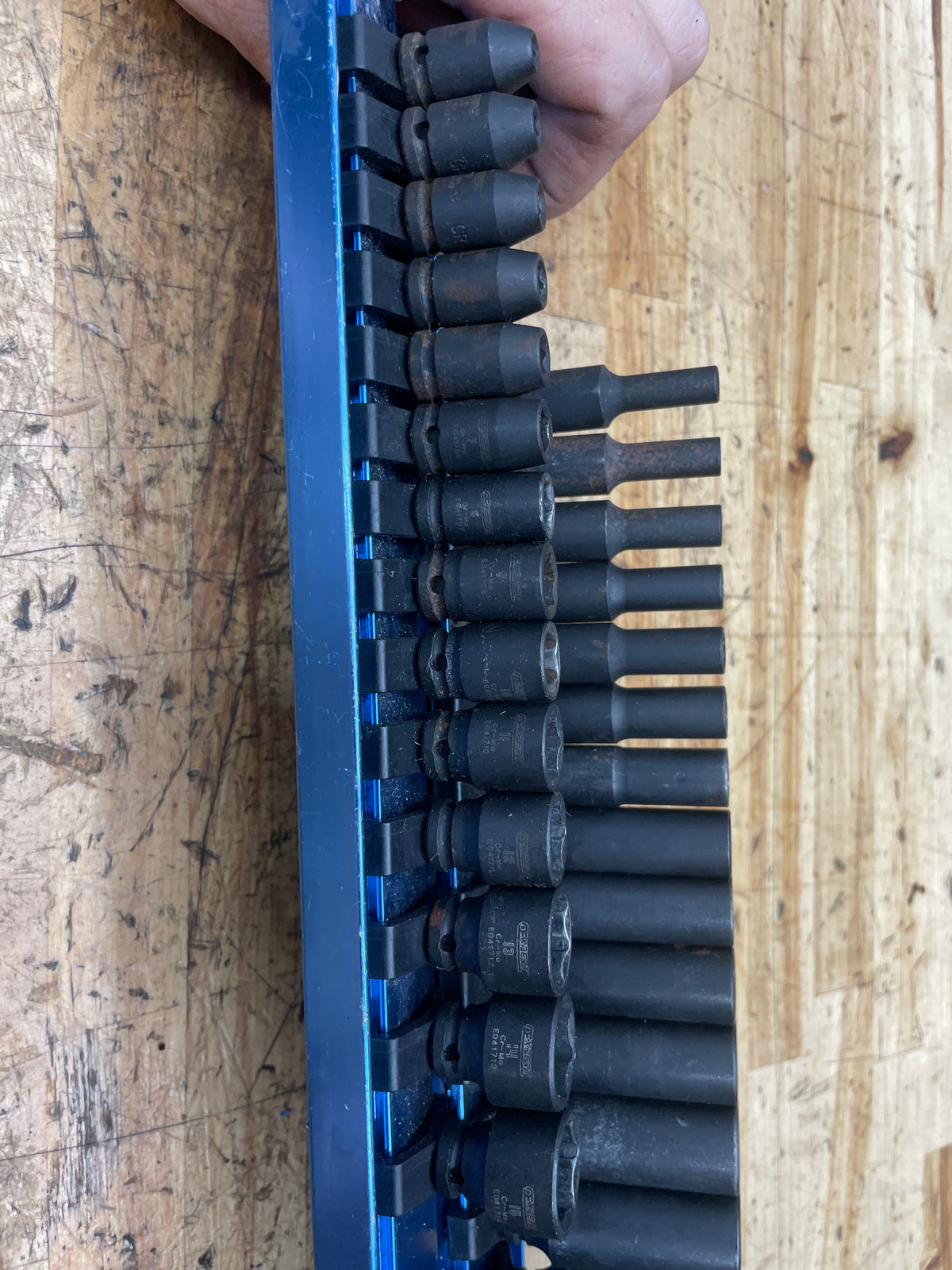 Expert 1/4” SAE & Metric, Deep & Shallow Impact Socket Set Tray E041642