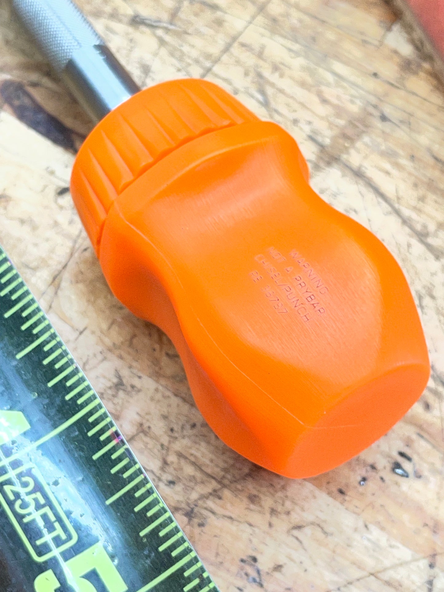 Snap On Stubby Ratcheting Screwdriver Orange Hard Handle USA BRAND NEW SSDMR1A